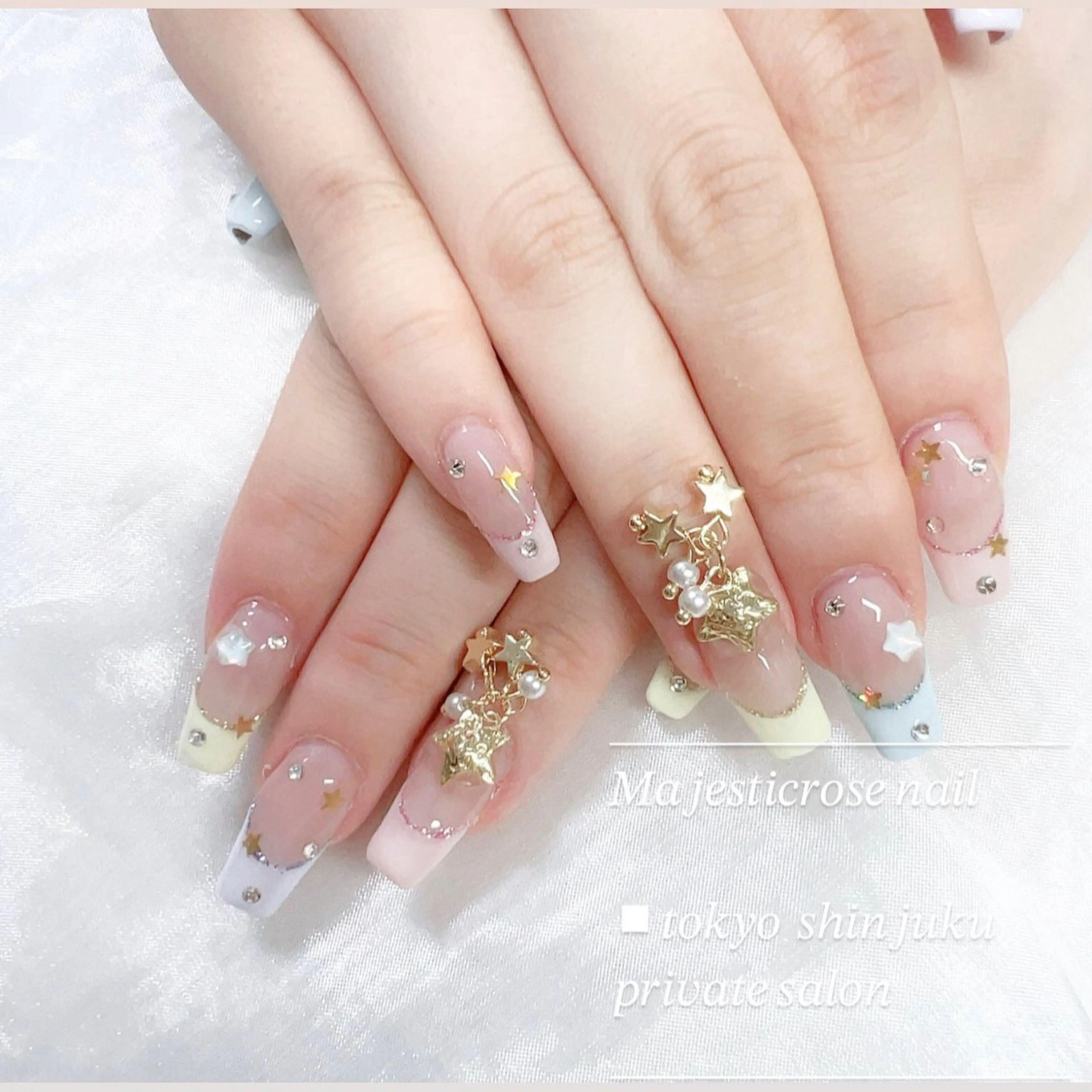 ネイル 持ち込み スカルプネイル Rire_eye+beauty_nail所属・Rire_ nail_yukiのネイルデザイン