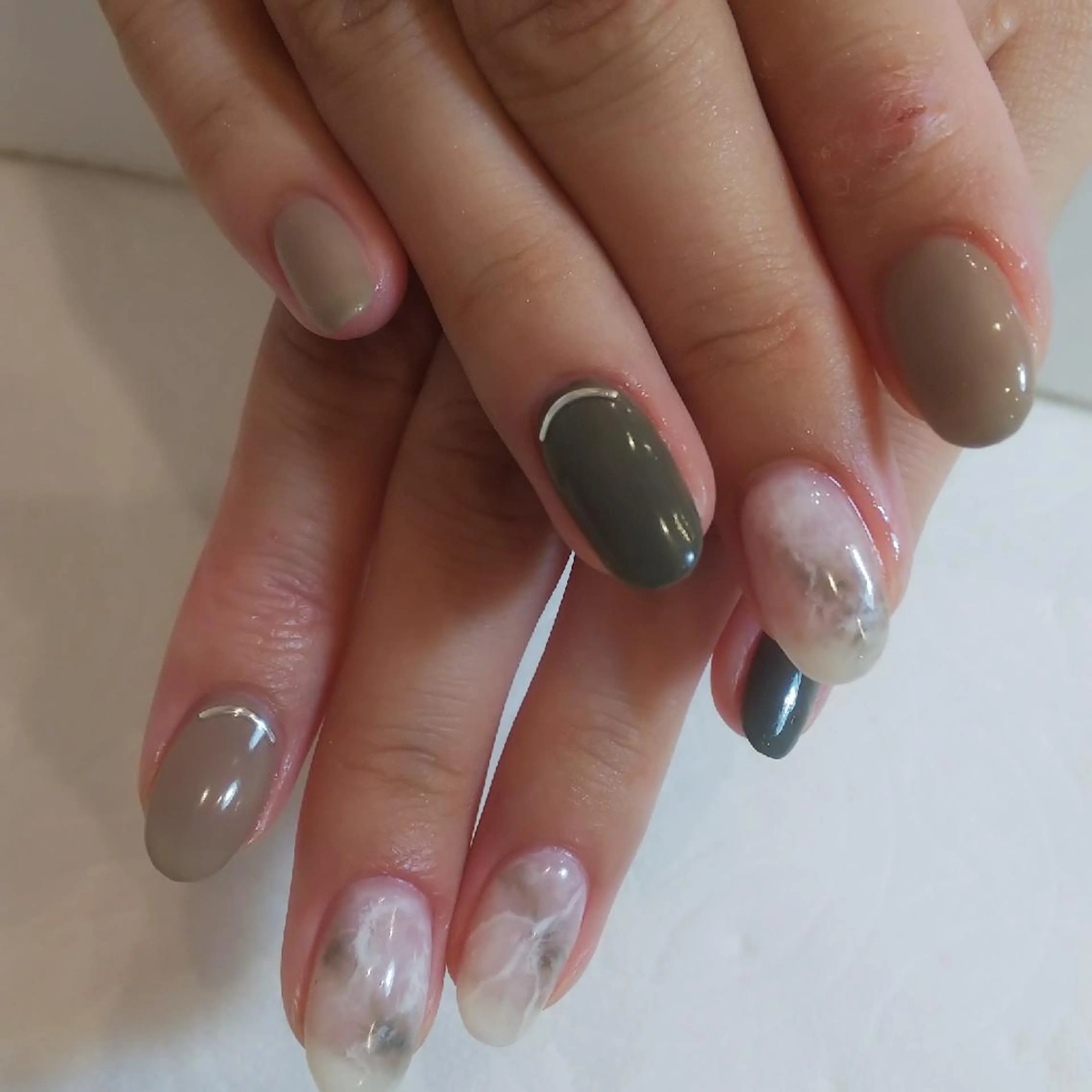 ネイル AileD'ange所属・M, masakiのネイルデザイン