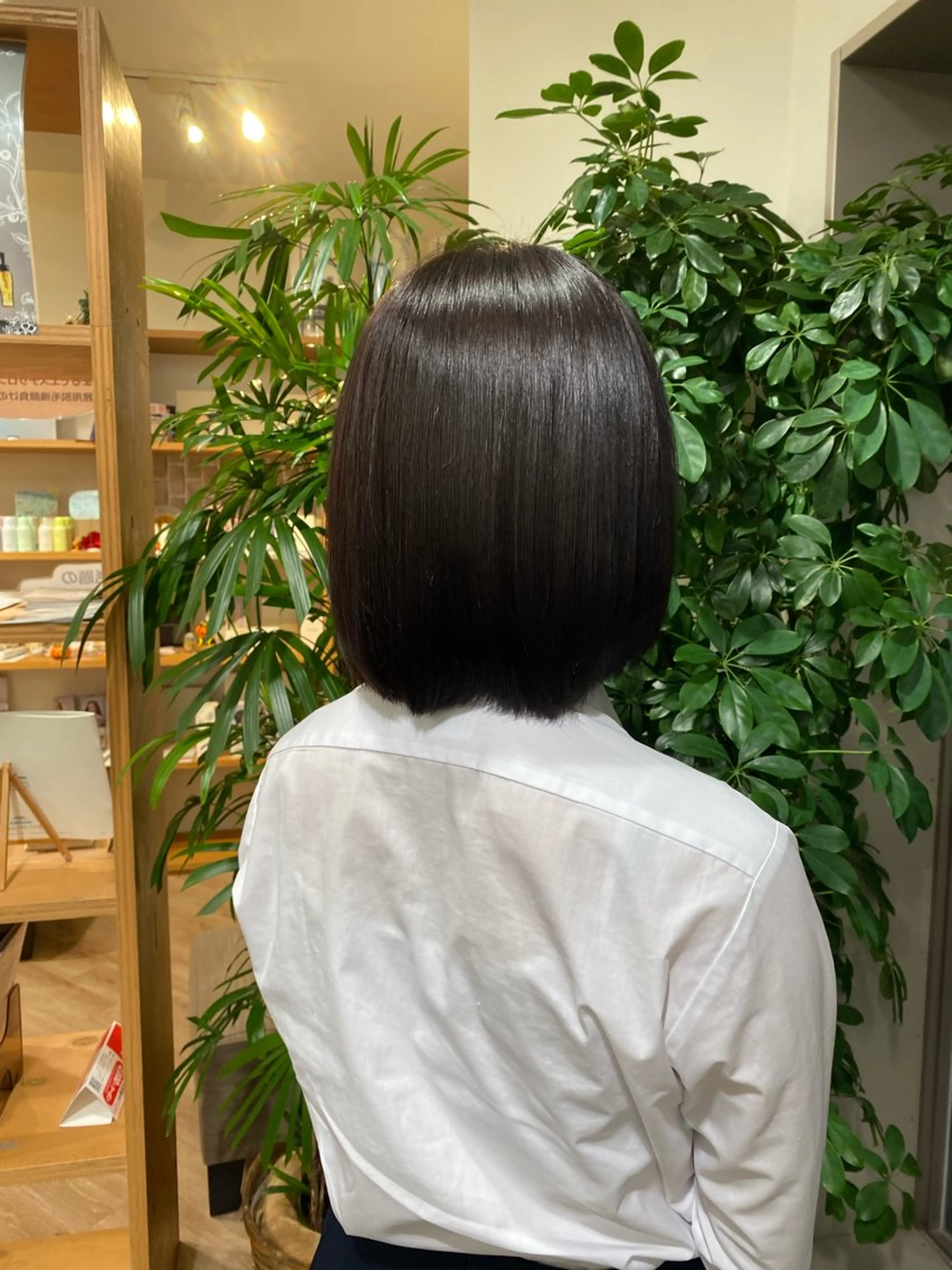 カラー みやもと みくのヘアスタイル