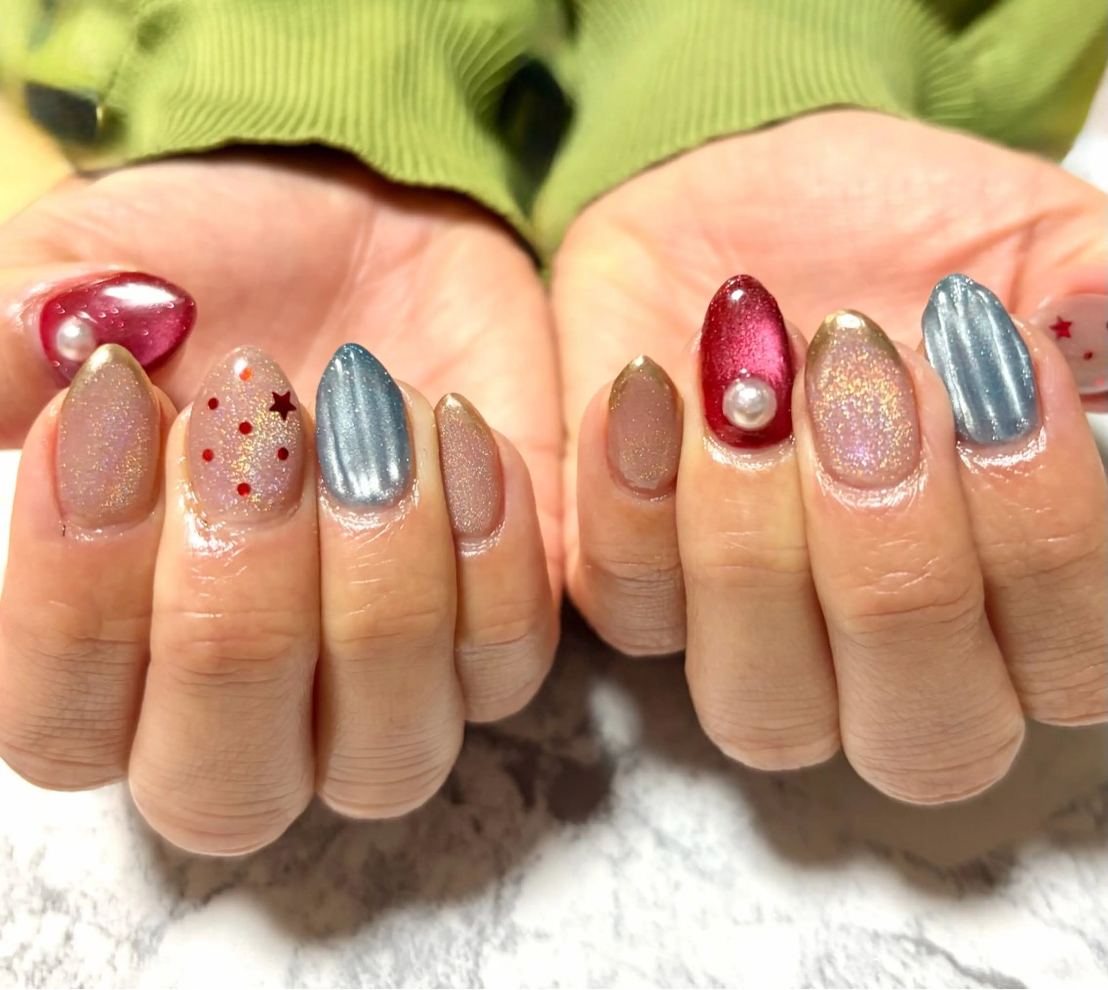 ハンド  🌹medium art🌹（オフ込み）の写真