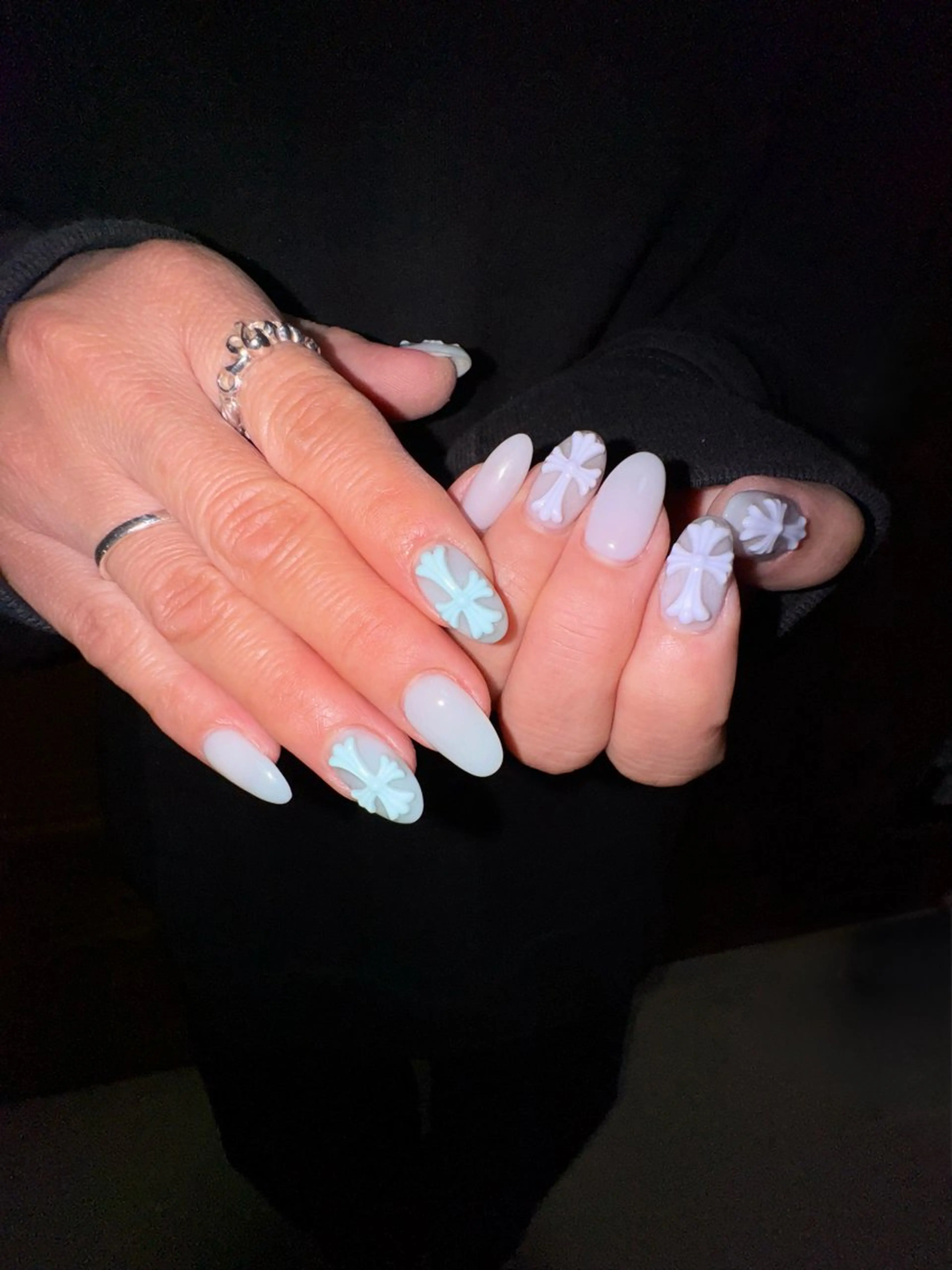 ネイル ハンドネイル yano Ribbon佐野店のネイルデザイン