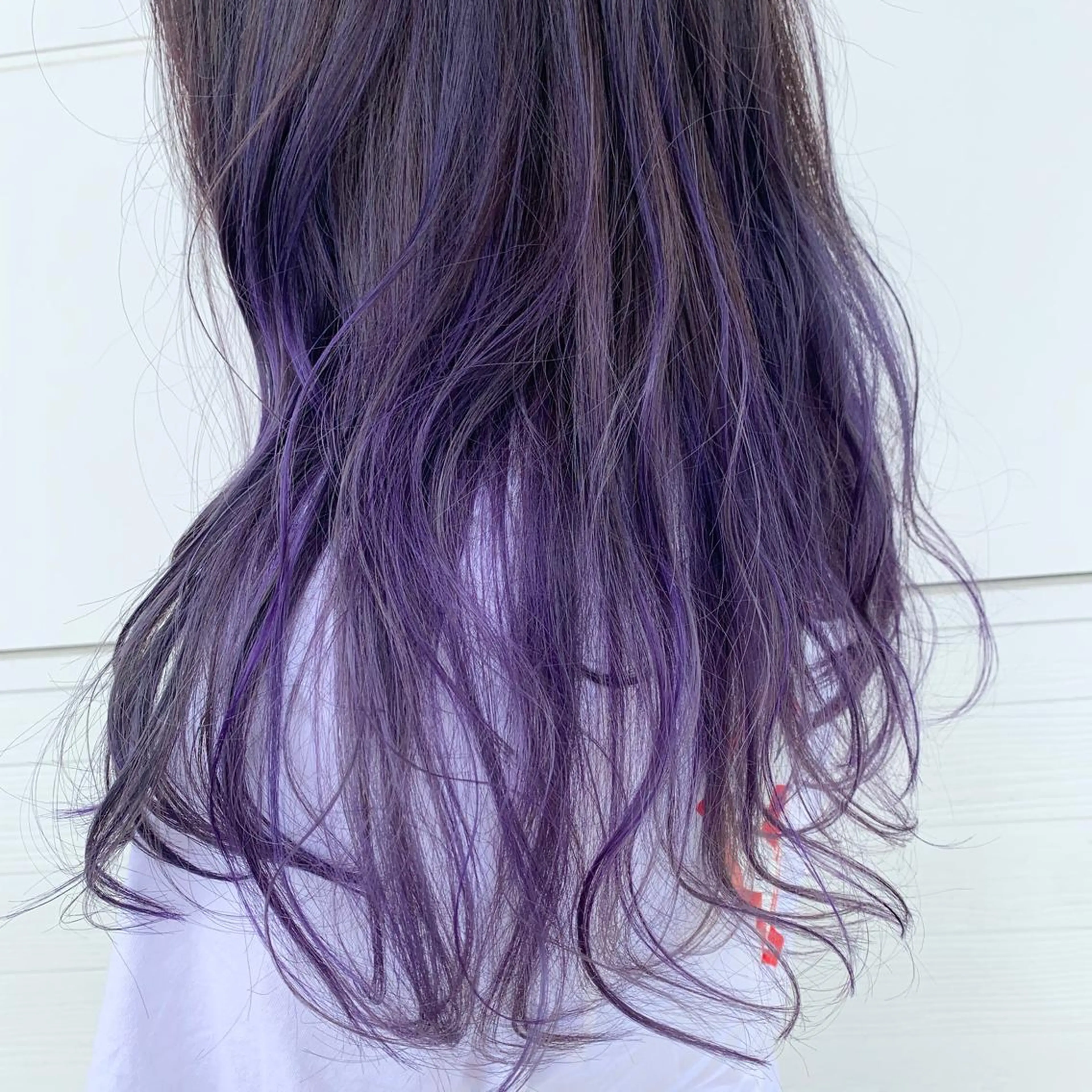 ロング カラー グラデーションカラー パープルカラー 高円寺 utuwa🌟まなみのヘアスタイル
