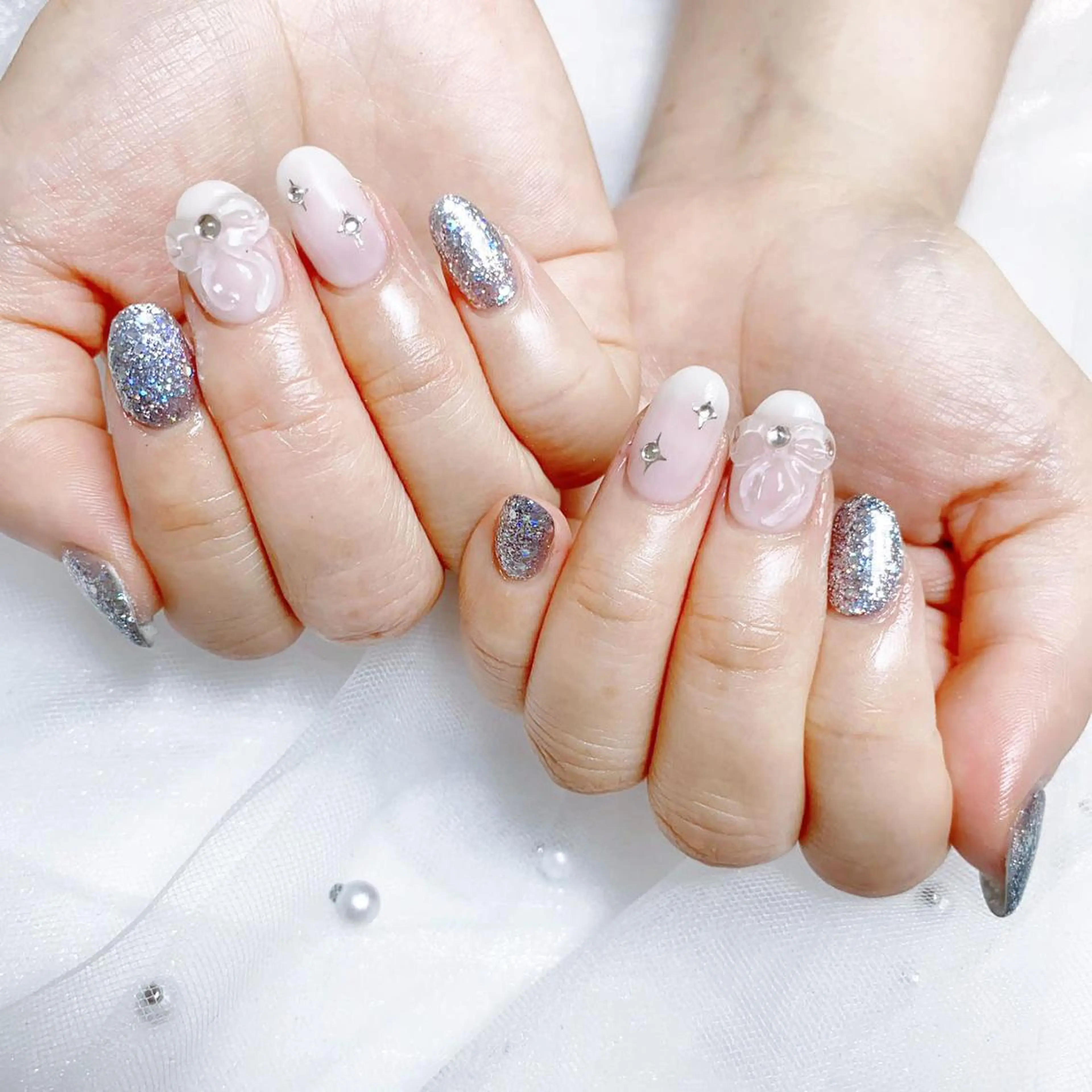ネイル 持ち込み ハンドネイル Nail salon 木にいるのネイルデザイン