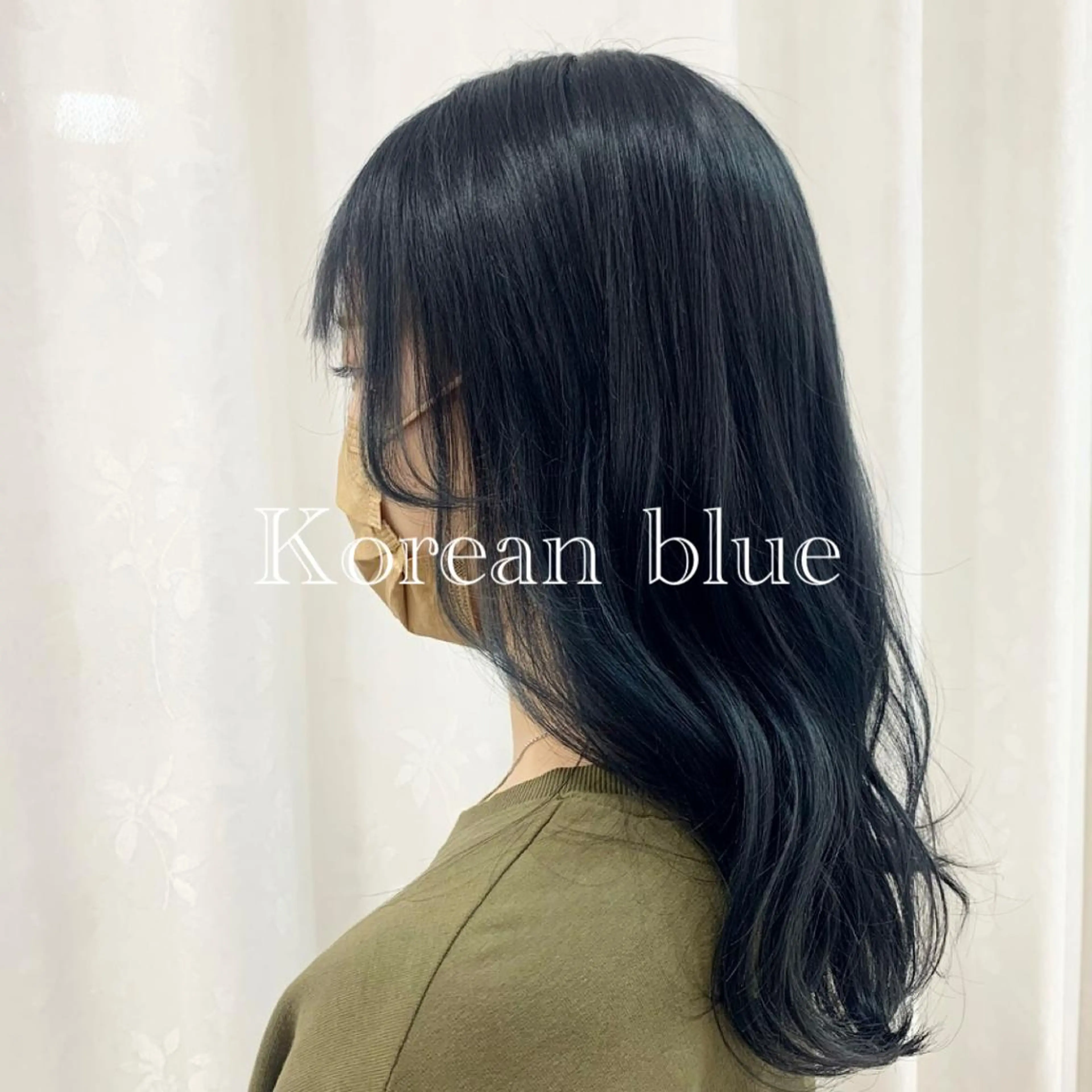 【🐬赤みを抑えた透明感・韓国風など🐬】カット＋カラー＋高保湿ケアの写真