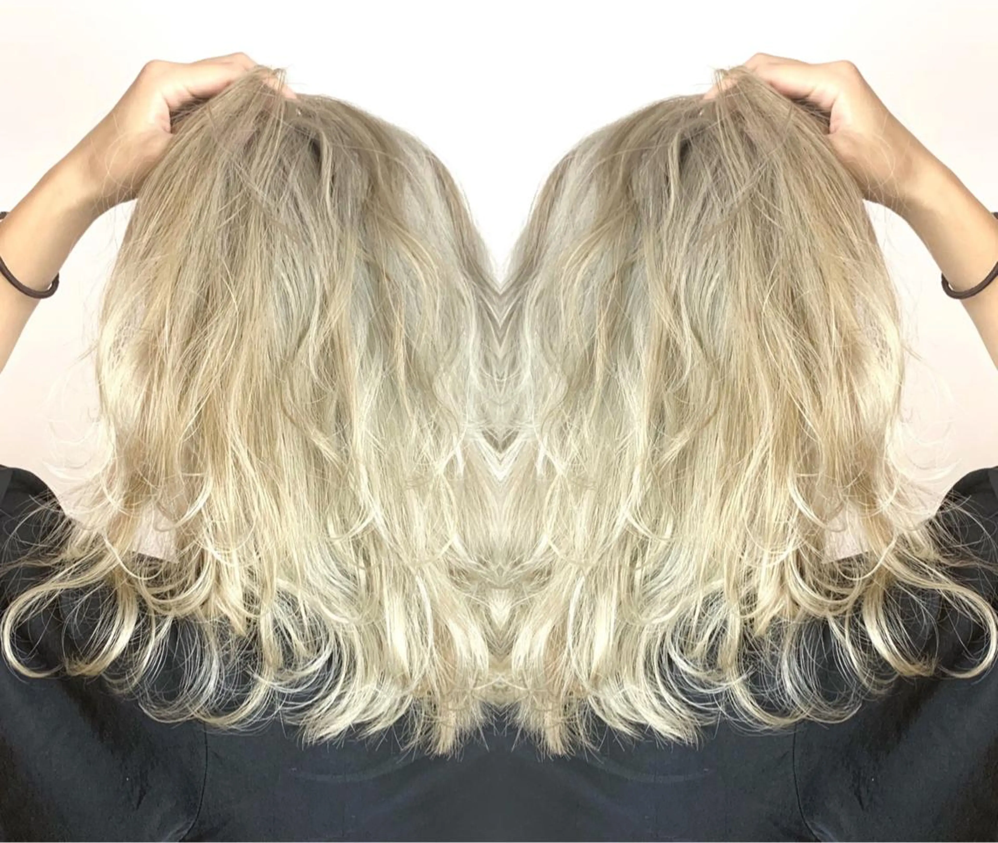 ミディアム 外国人風カラー レイヤーカット ヘアカラー トリートメント ヘアセット ❤️千葉県代表❤️ 店長❤️柿本翔一朗のヘアスタイル