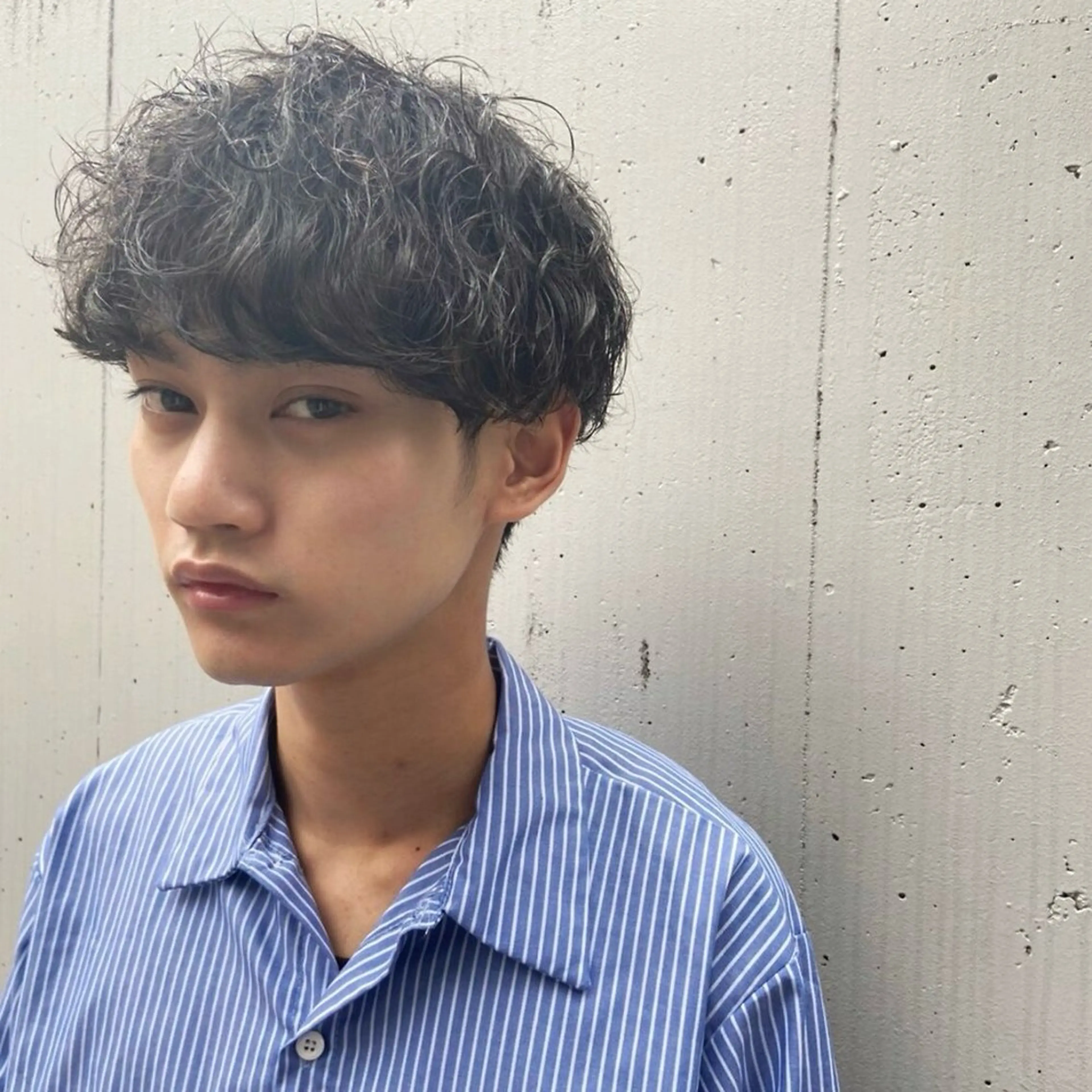 ⭐️メンズカット+イノアカラー+1stepトリートメント+眉カットの写真