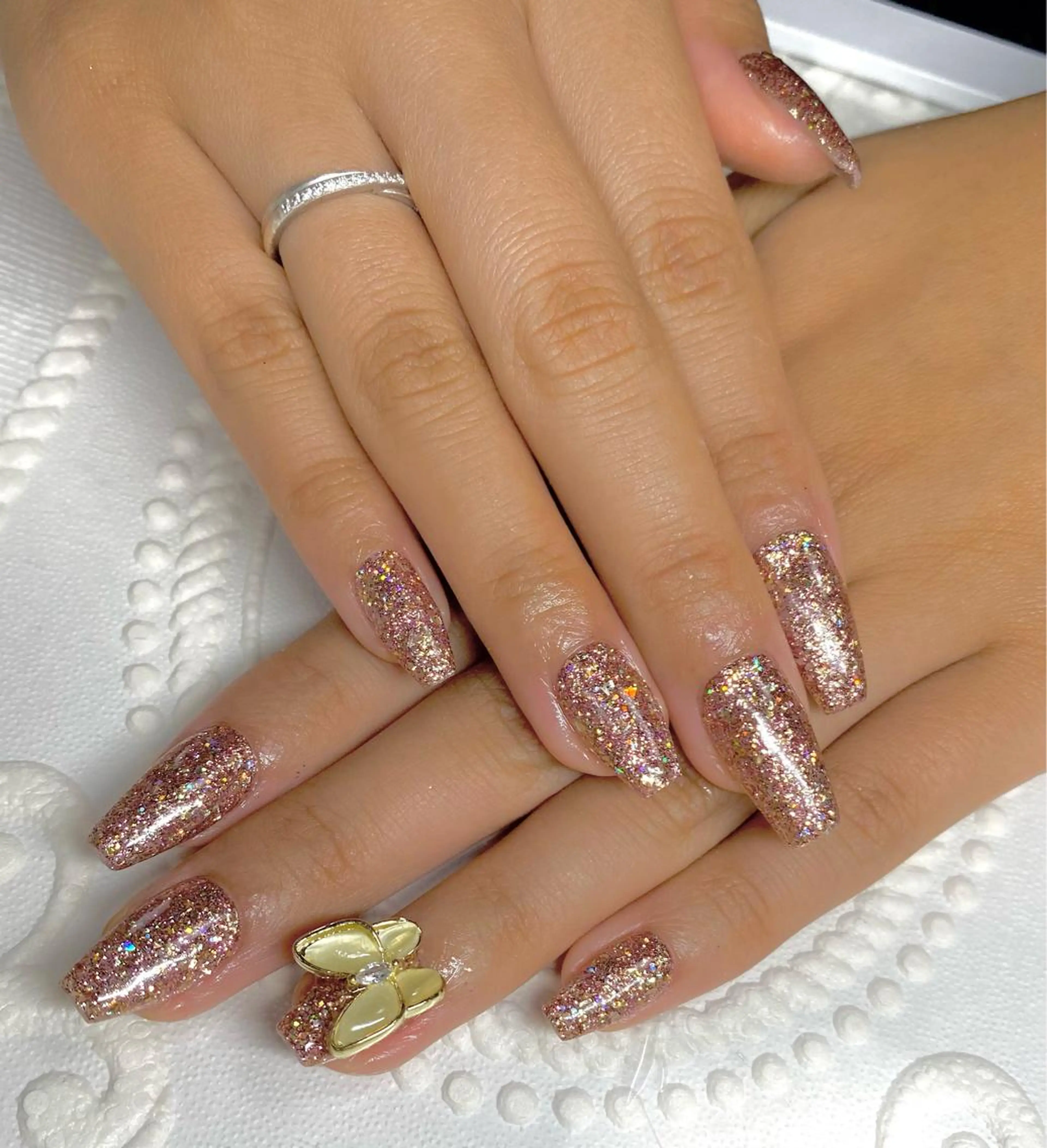 ミディアム ハンドネイル lune nail_2017のその他イメージ