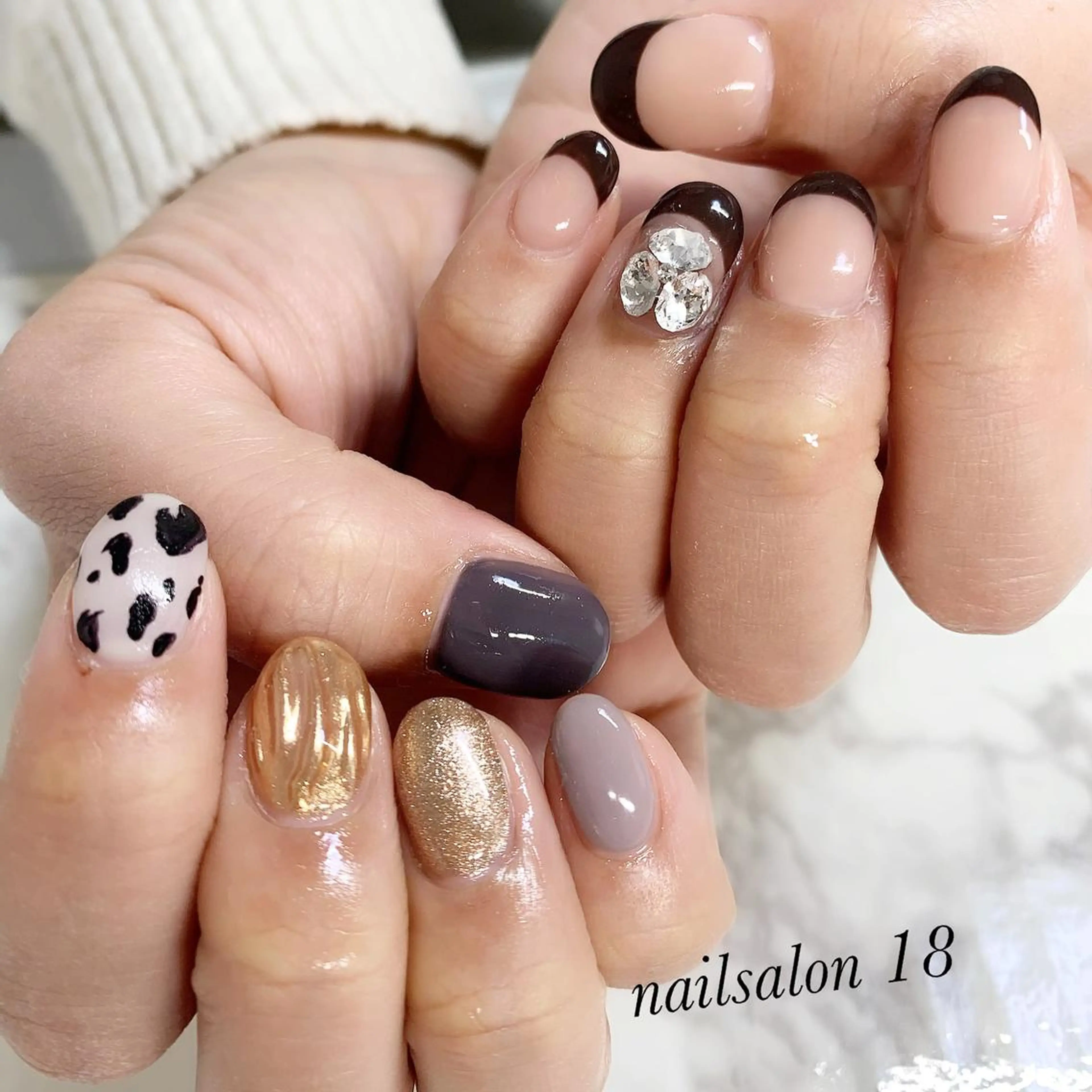 メンズ ネイル nail salon 18.のネイルデザイン