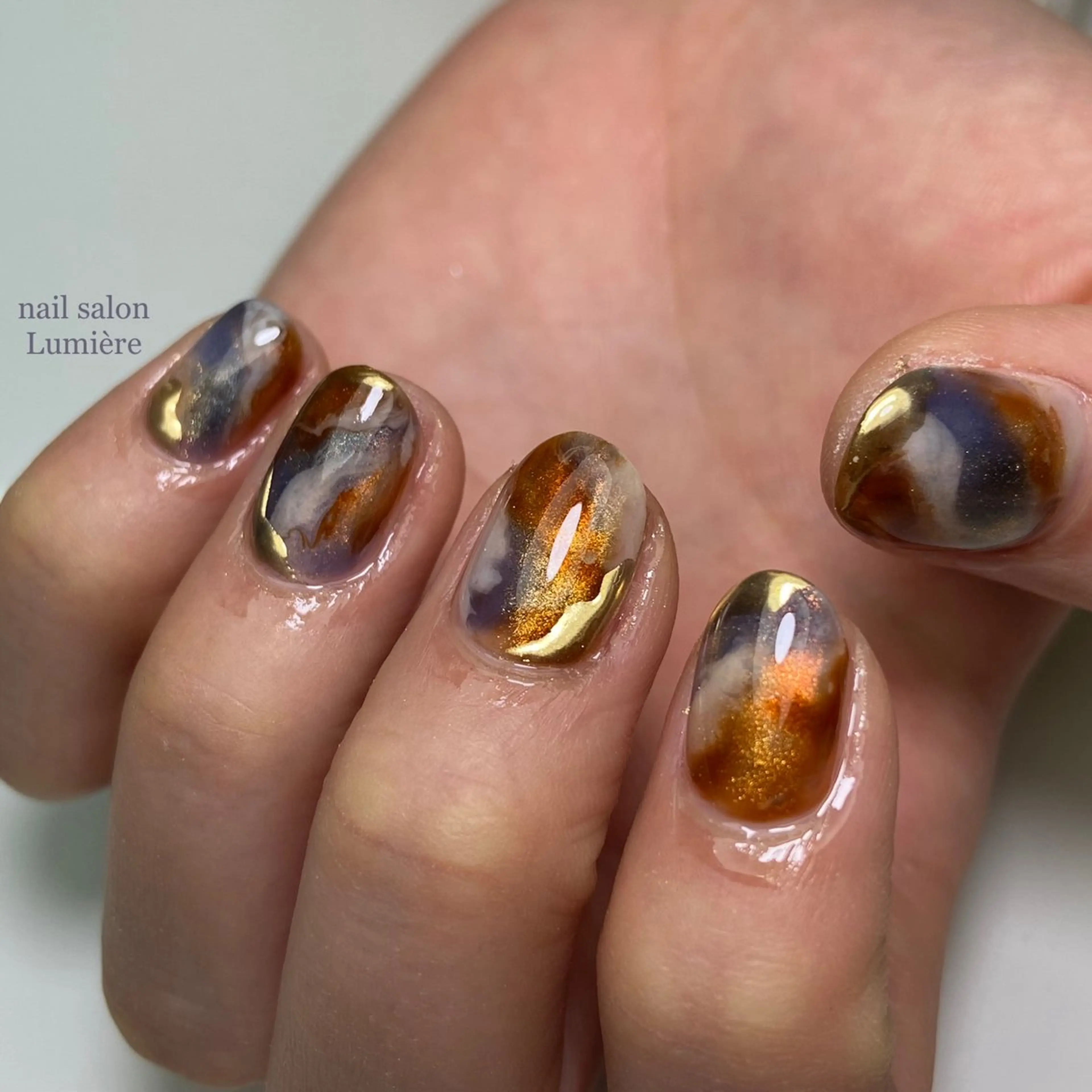 ネイル ハンドネイル nail salon Lumièreのネイルデザイン