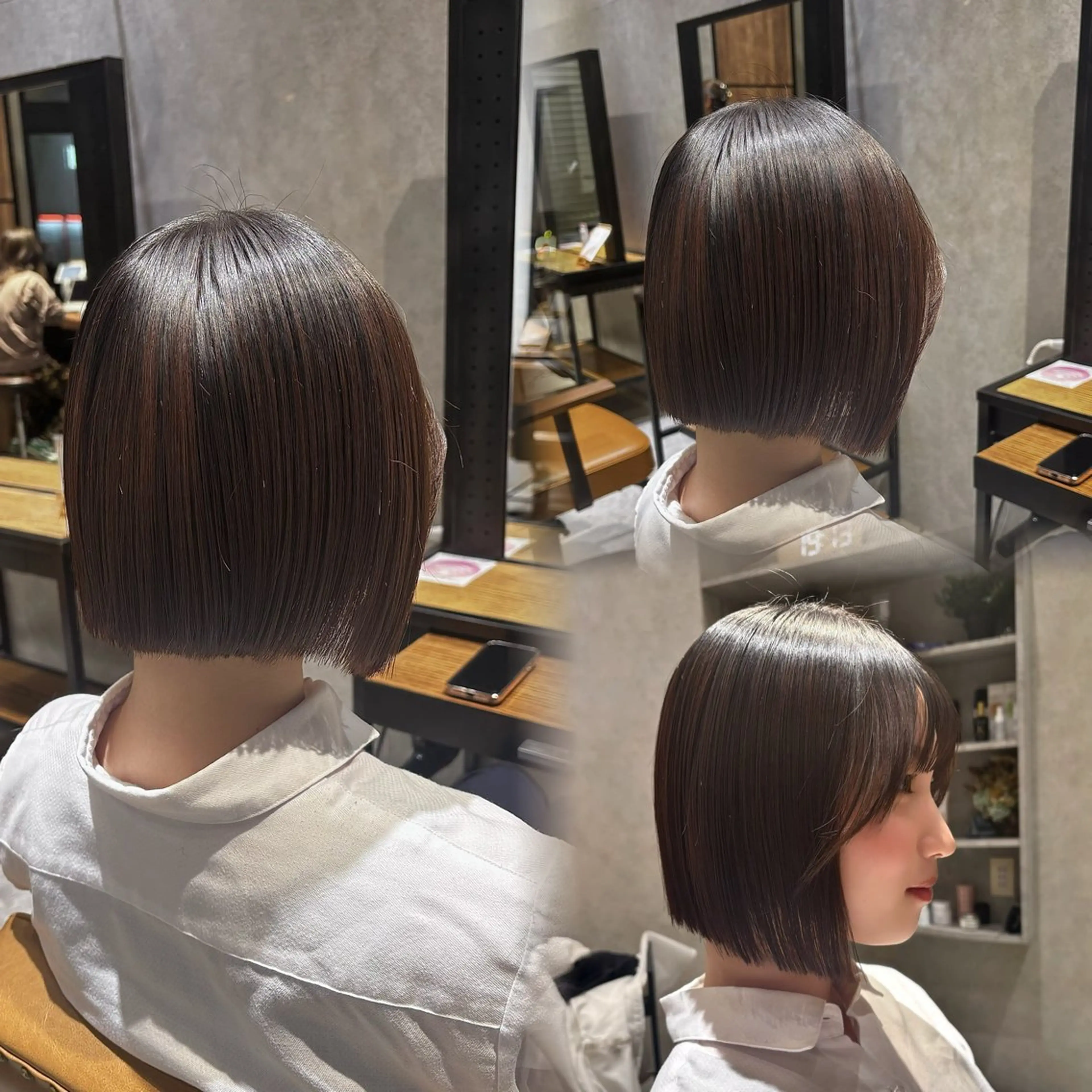 ショート Natsuki/韓国 ボブ/レイヤーカットのヘアスタイル