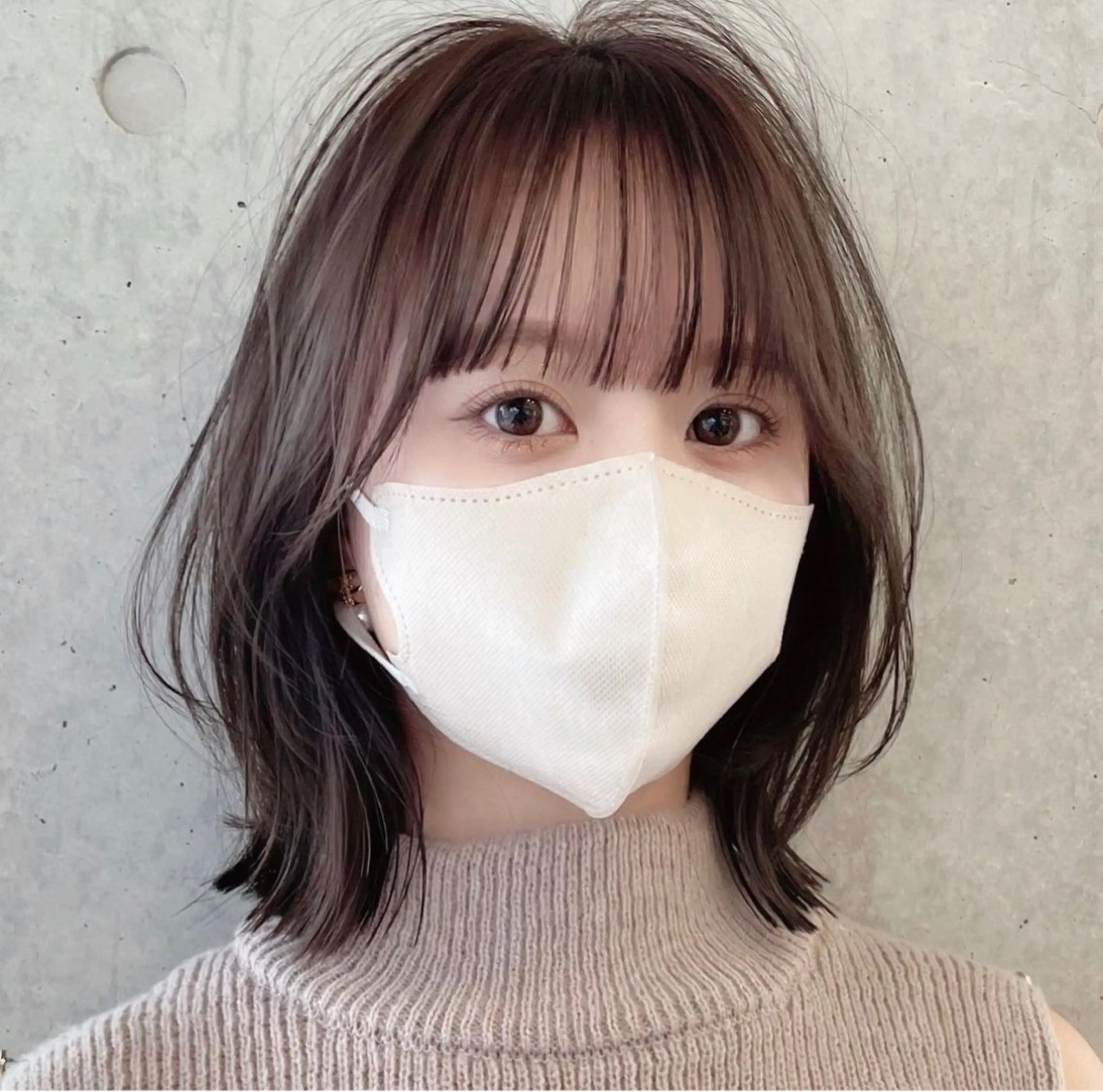 ミディアム カット 似合わせカット⚪︎ ／フェイスレイヤーのヘアスタイル