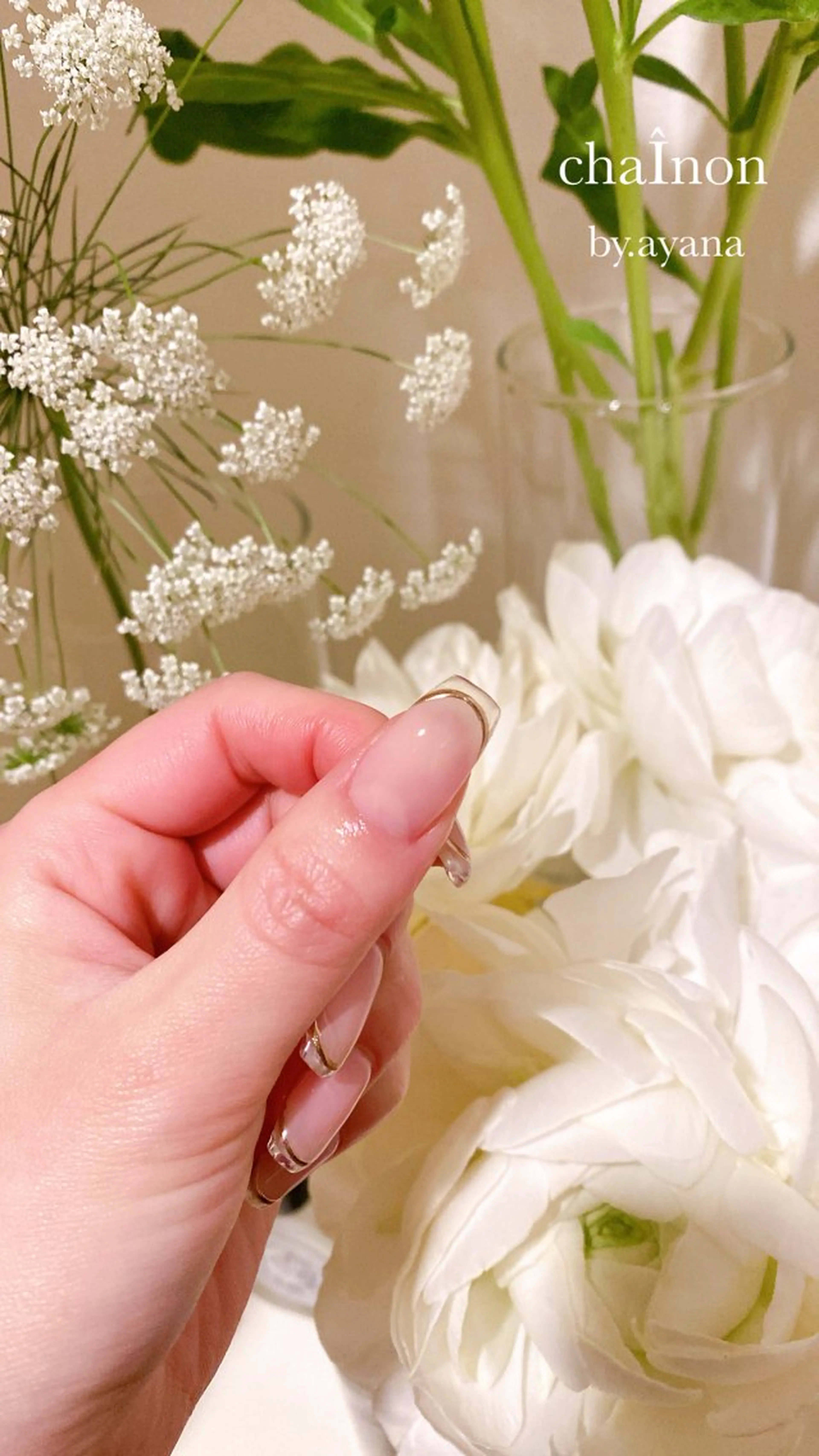 ネイル chainon所属・Ando Ayanaのネイルデザイン