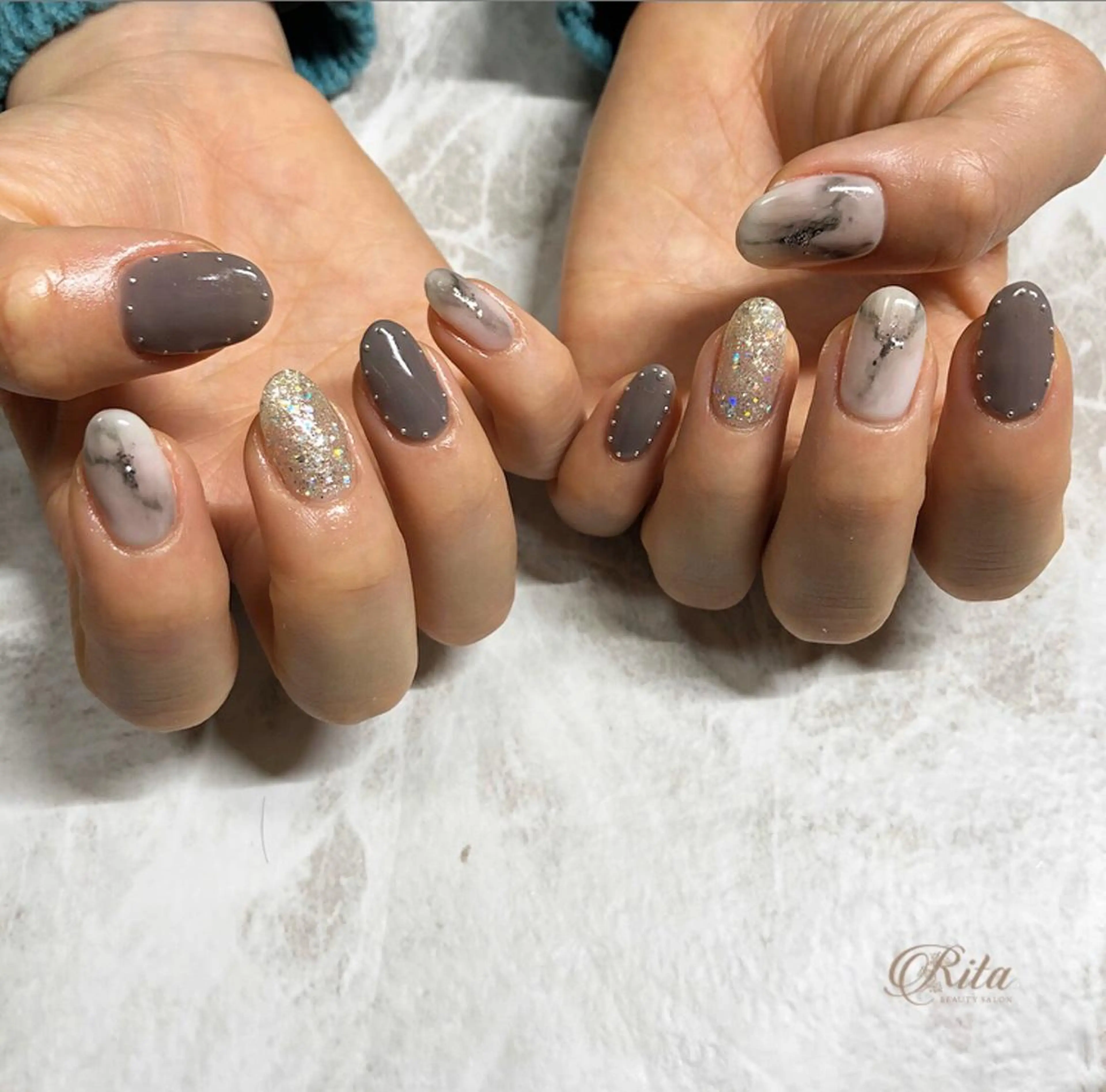 ネイル Rio 𓍼のネイルデザイン