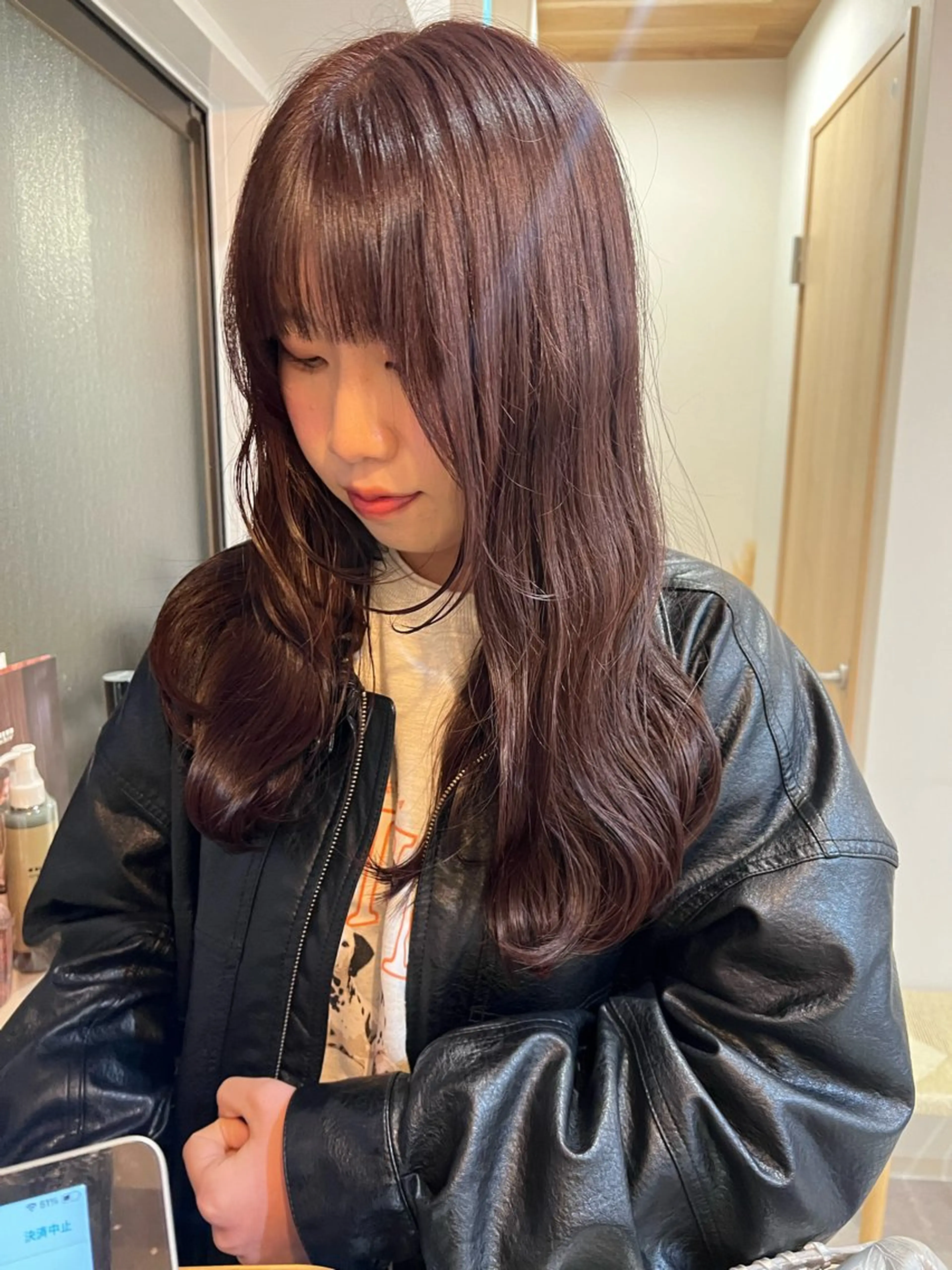 ロング カラー カット ヘアカラー トリートメント トレンドと似合わせ/ マンツーマン/西上楓のヘアスタイル