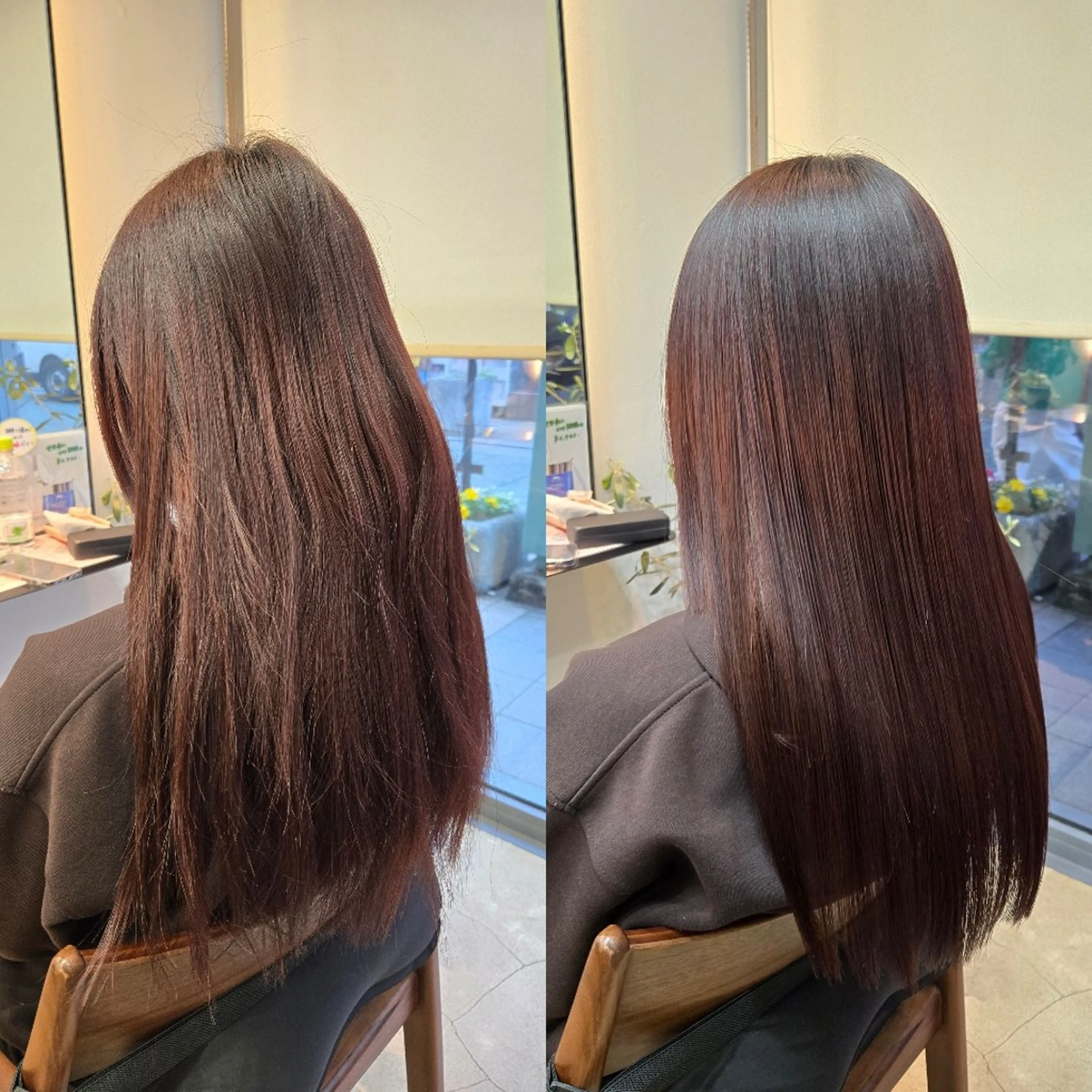 セミロング 髪質改善 トリートメント stoke TOKYO所属・野村 果音(カノン)のヘアスタイル