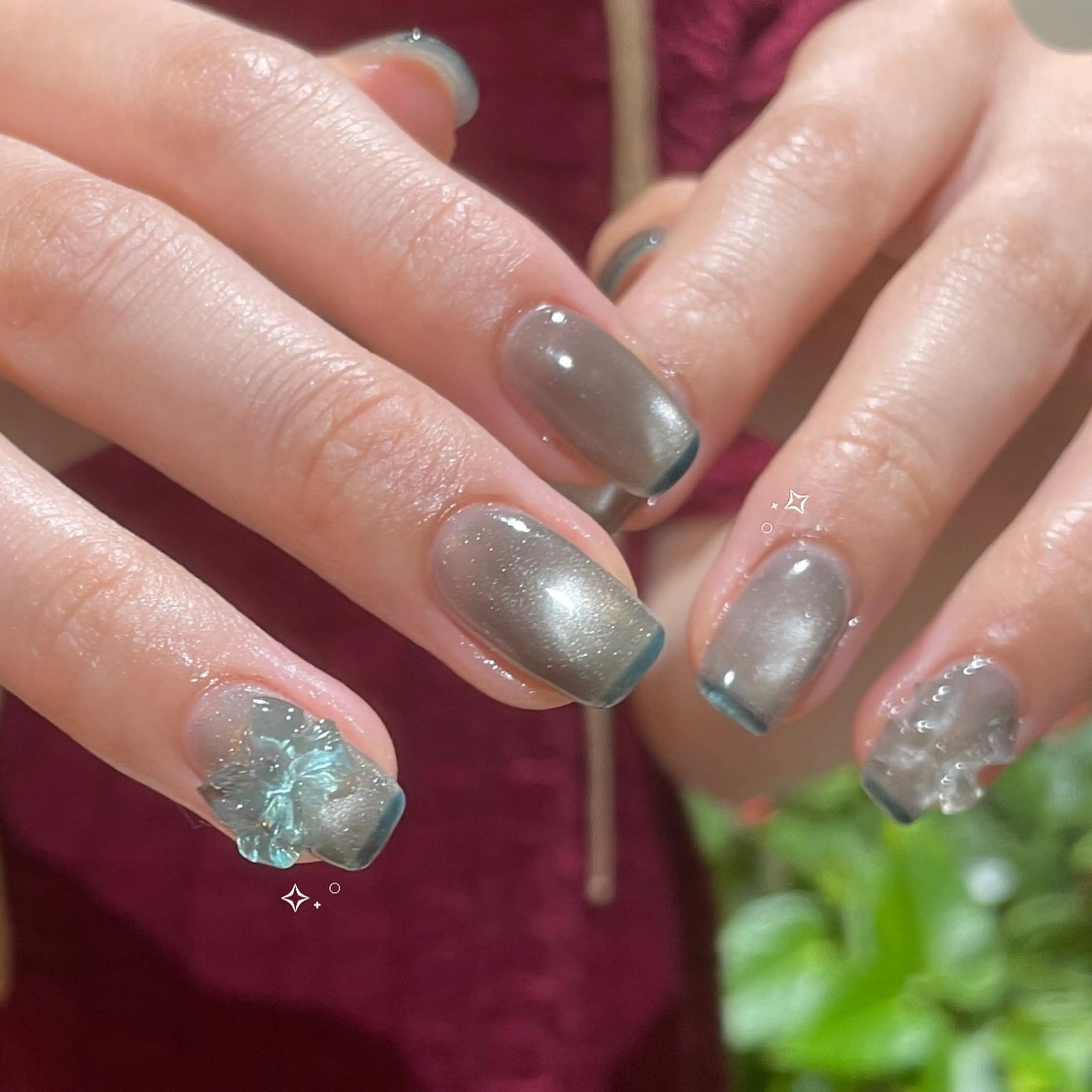 ネイル ハンドネイル ネイルサロン　SLASH所属・Aki ୨୧のネイルデザイン