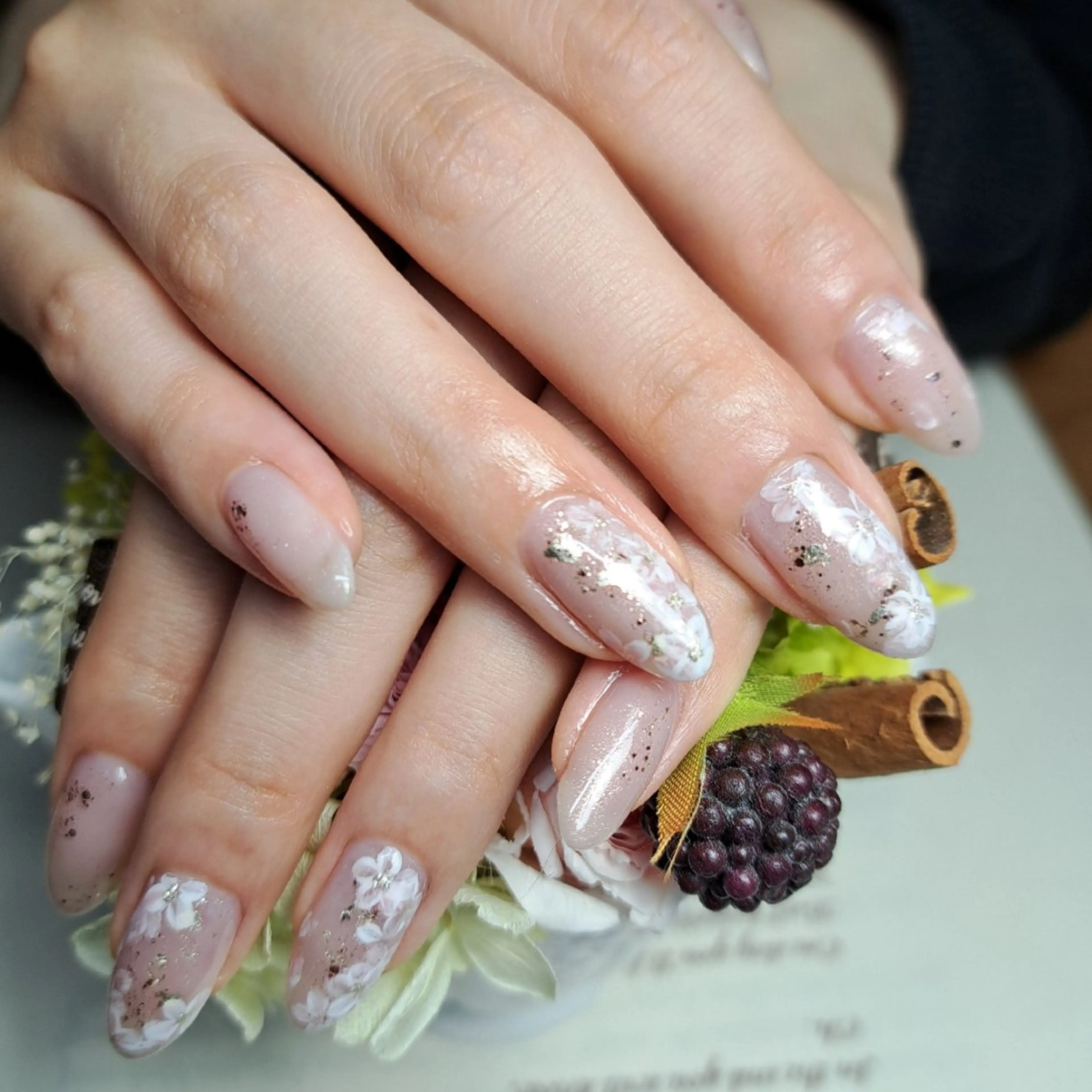 ネイル オフィスネイル シンプルネイル HAYASHI  Nのネイルデザイン