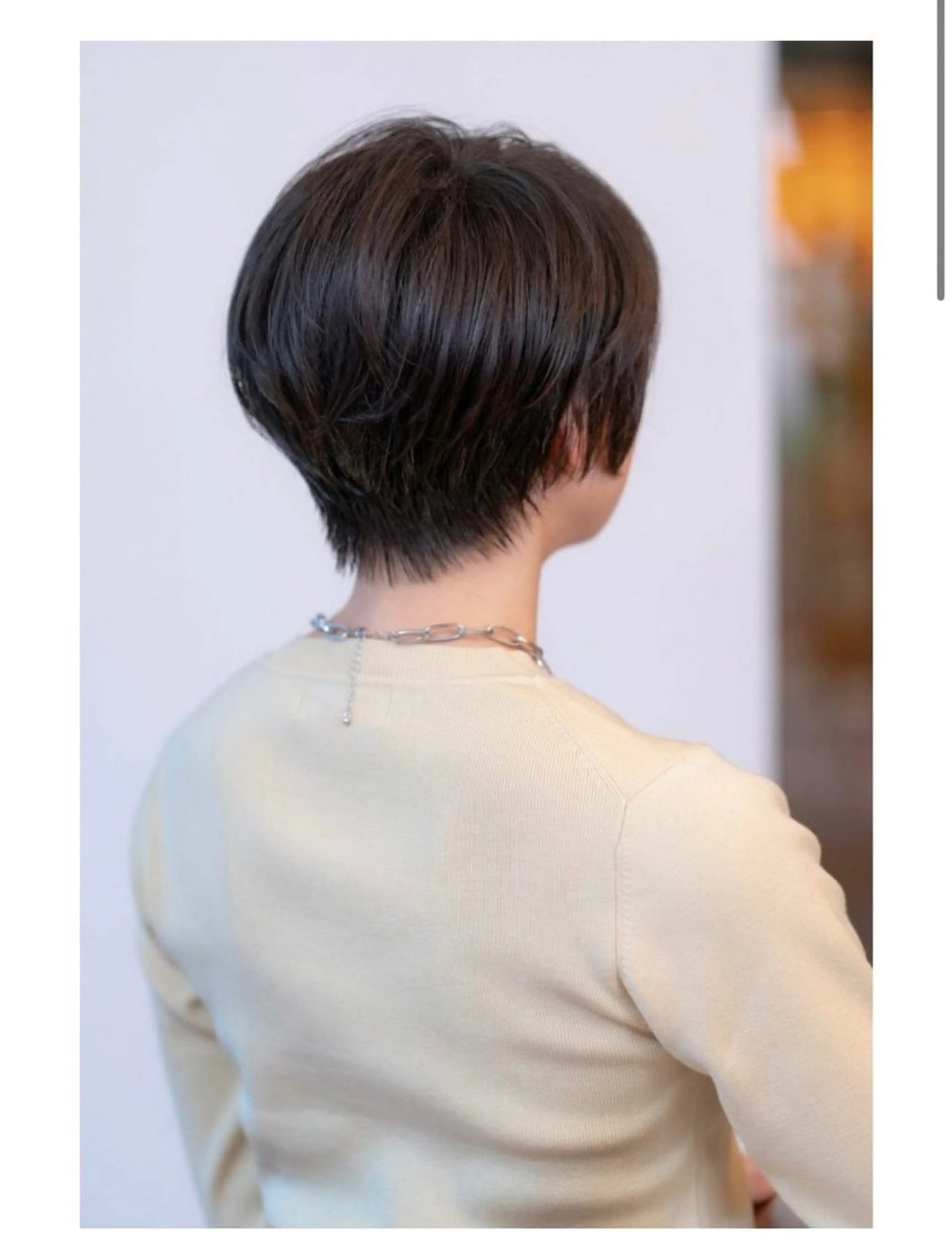 ショート CHAINE所属・濱岡 寧々花のヘアスタイル