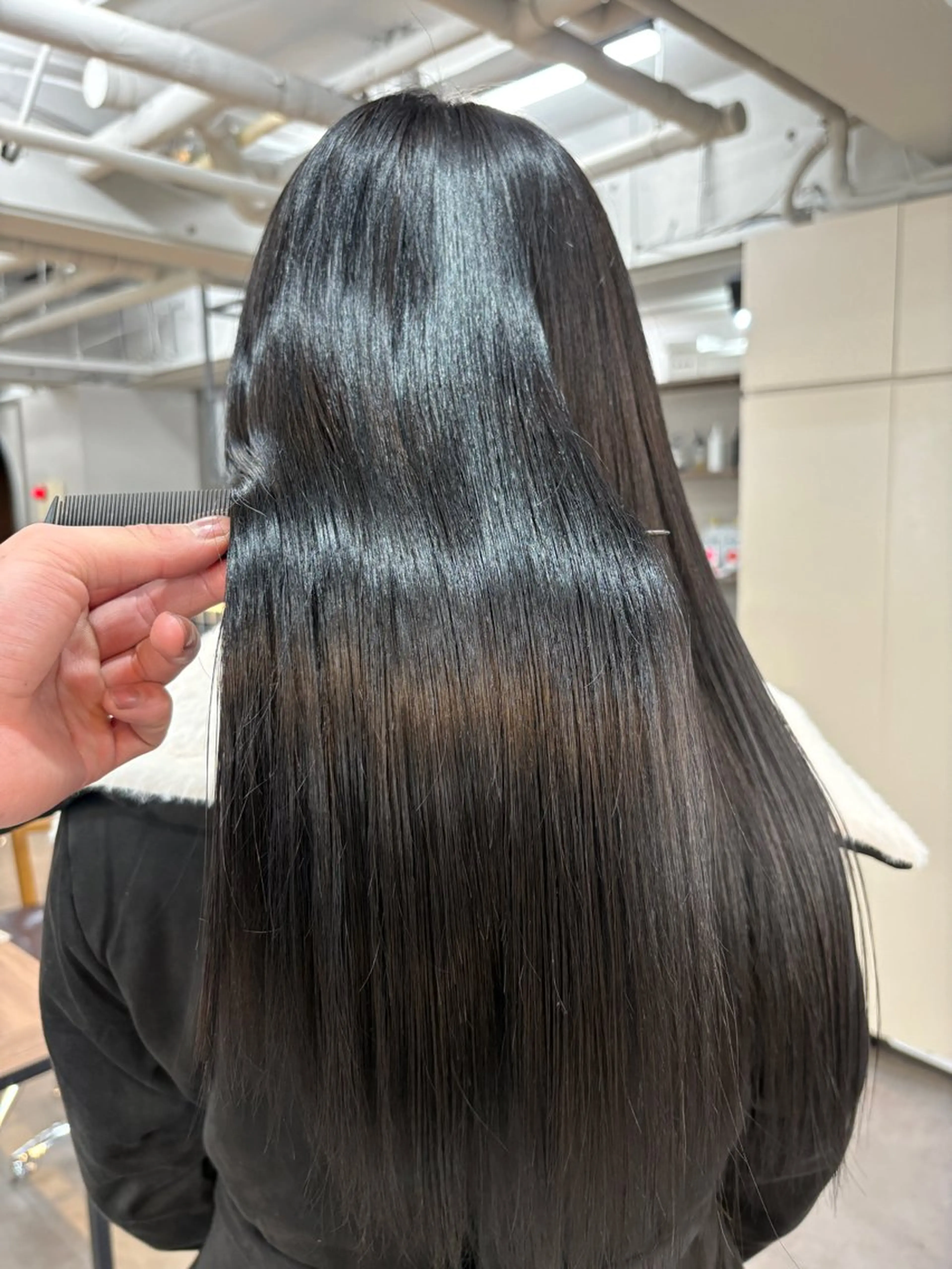 ロング 髪質改善 トリートメント トリートメント 💎艶髪／美髪特化 世麗💎のヘアスタイル