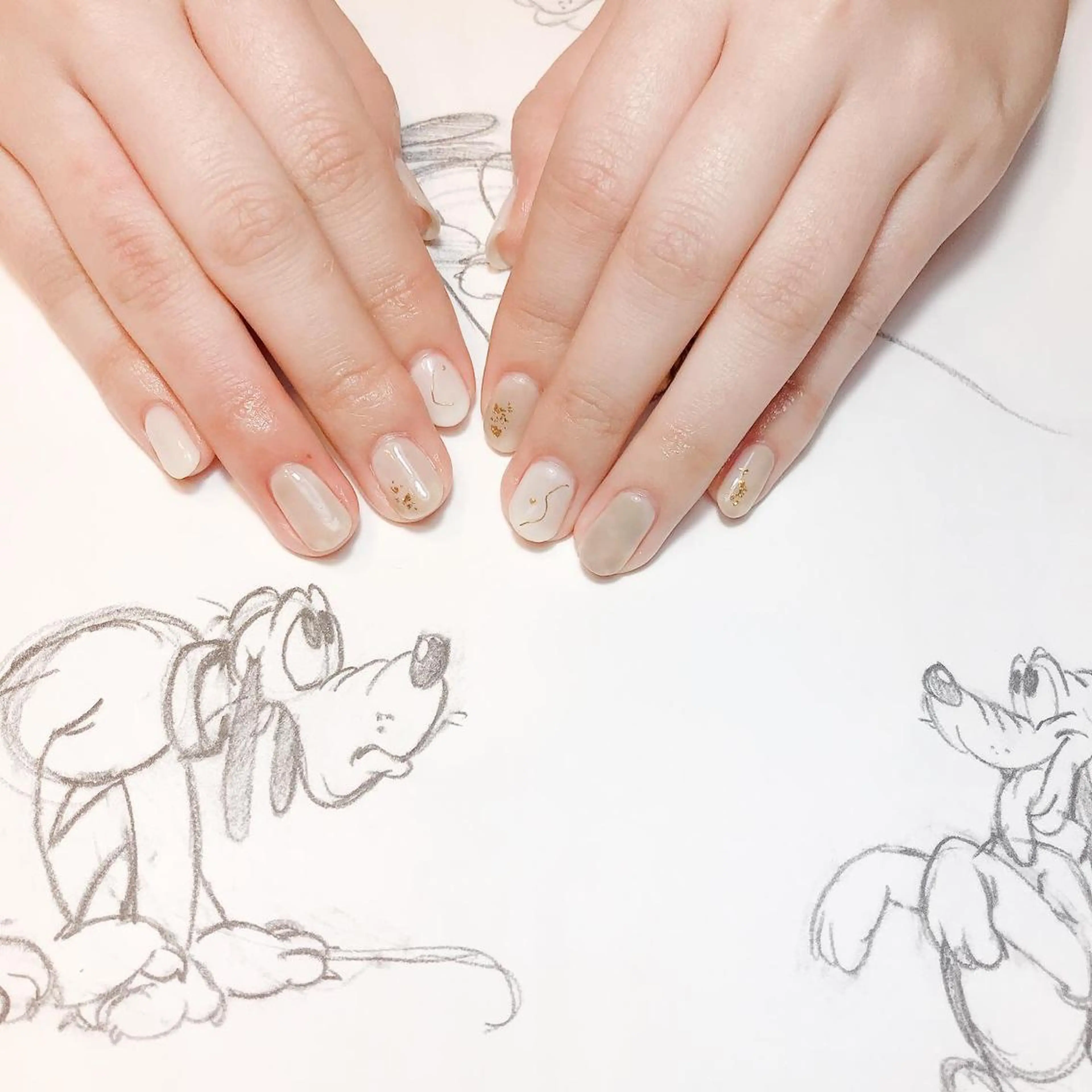 ネイル ニュアンスネイル owlnail /持込みデザイン専門のネイルデザイン