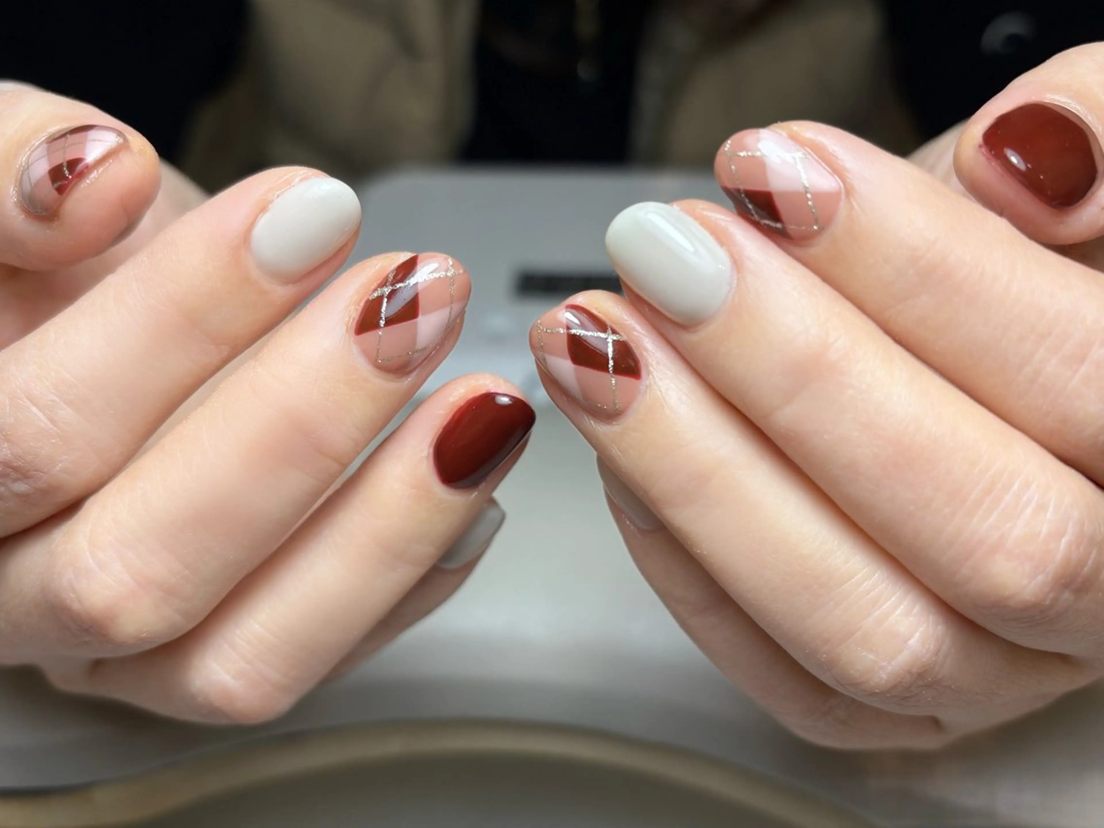 ネイル ハンドネイル r'e blanc wakaのネイルデザイン