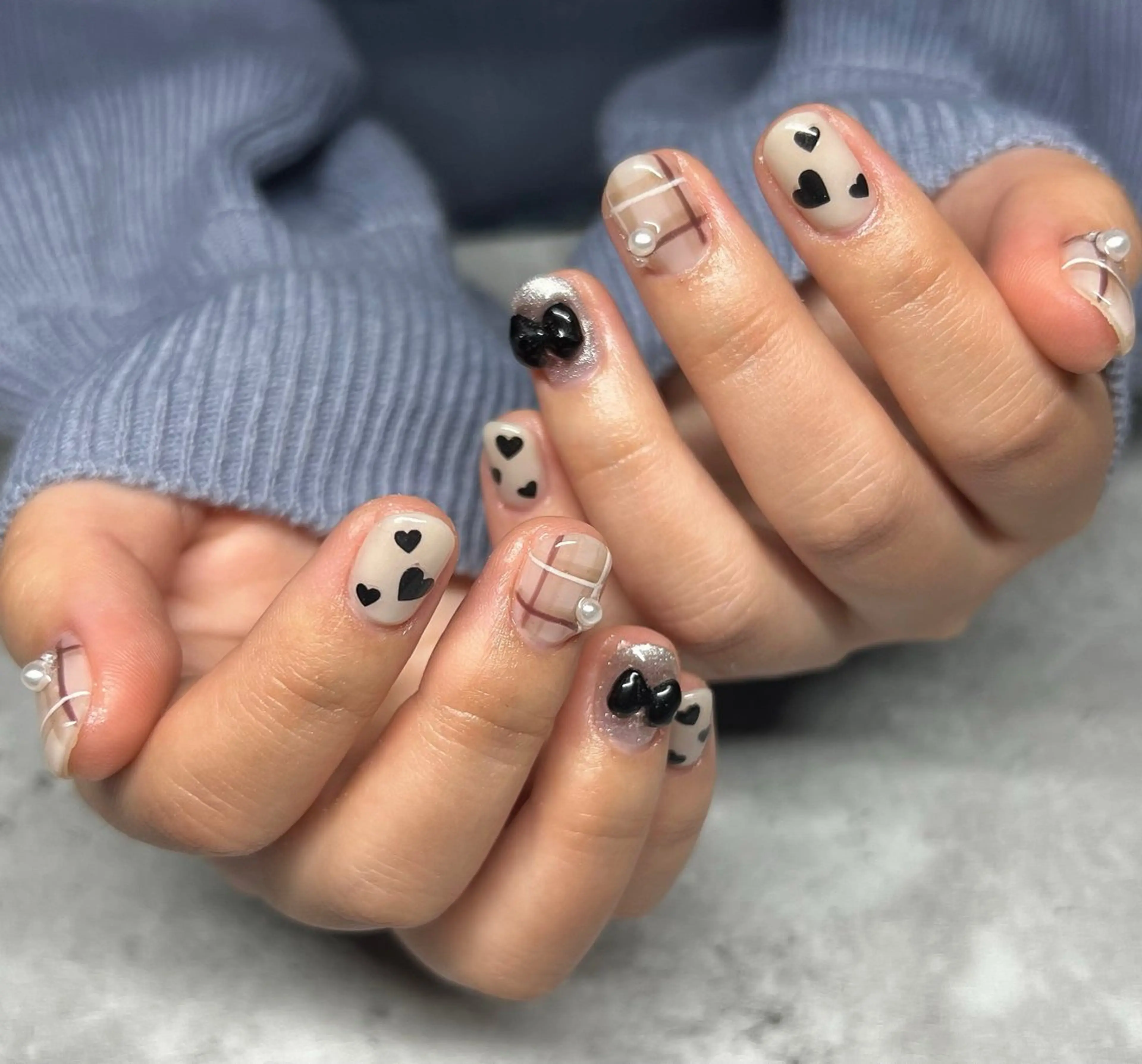 ネイル ハンドネイル Minako 【Charmant】のネイルデザイン