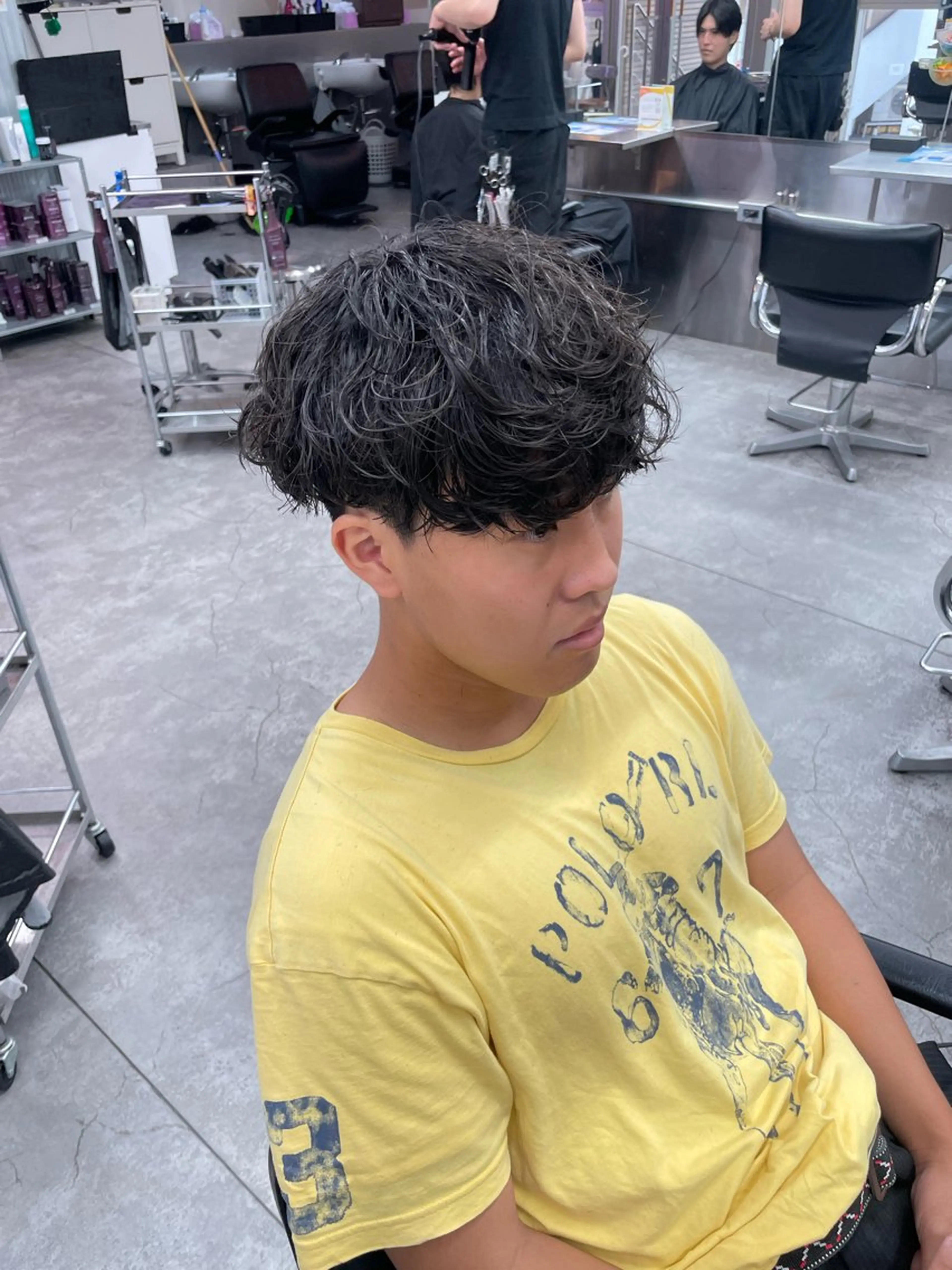 パーマ メンズ カット パーマ 町田エリアＮｏ．１/ パーマ特化/太田京希のヘアスタイル