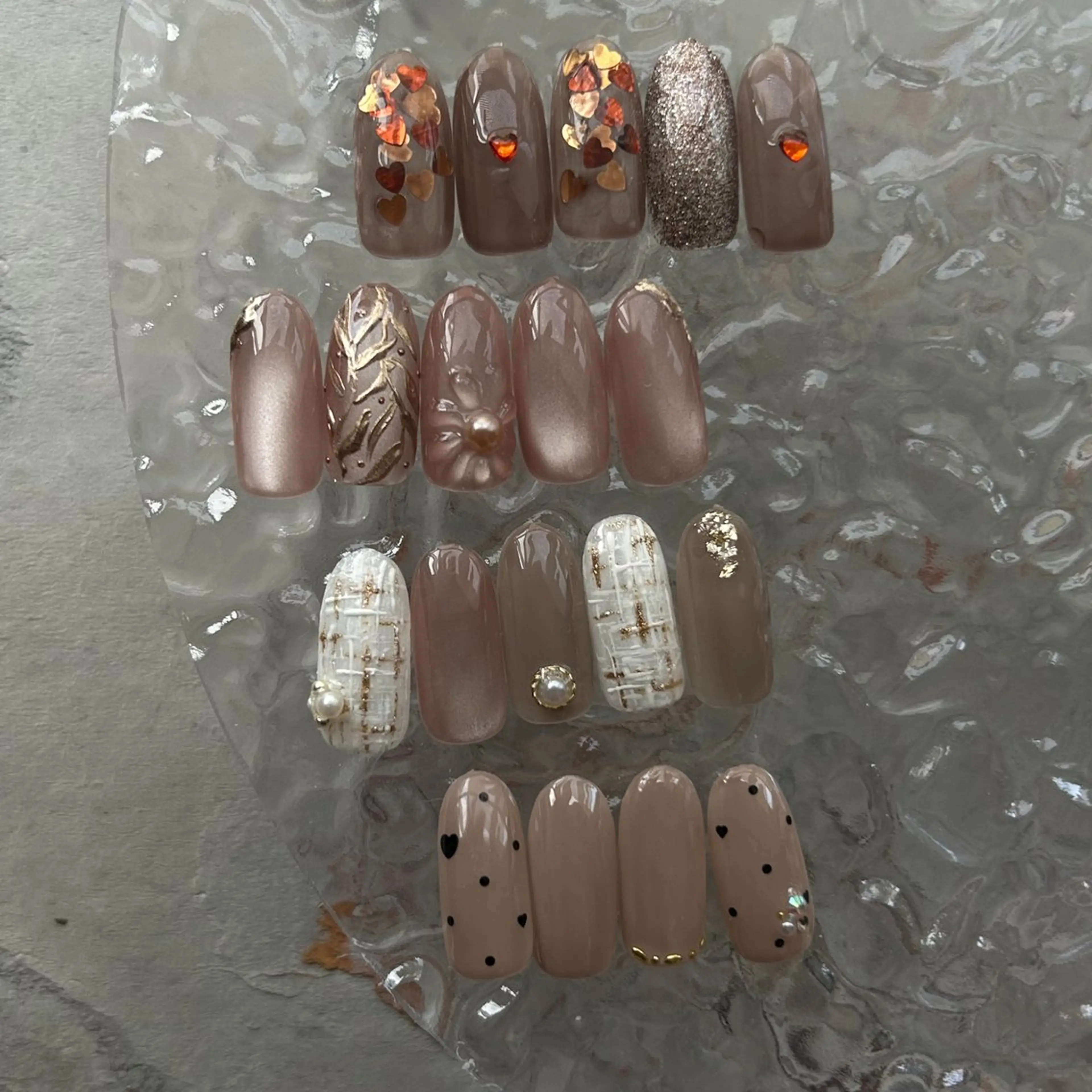 【選べるデザイン】シンプルアートネイル♪パラジェル使用◆の写真