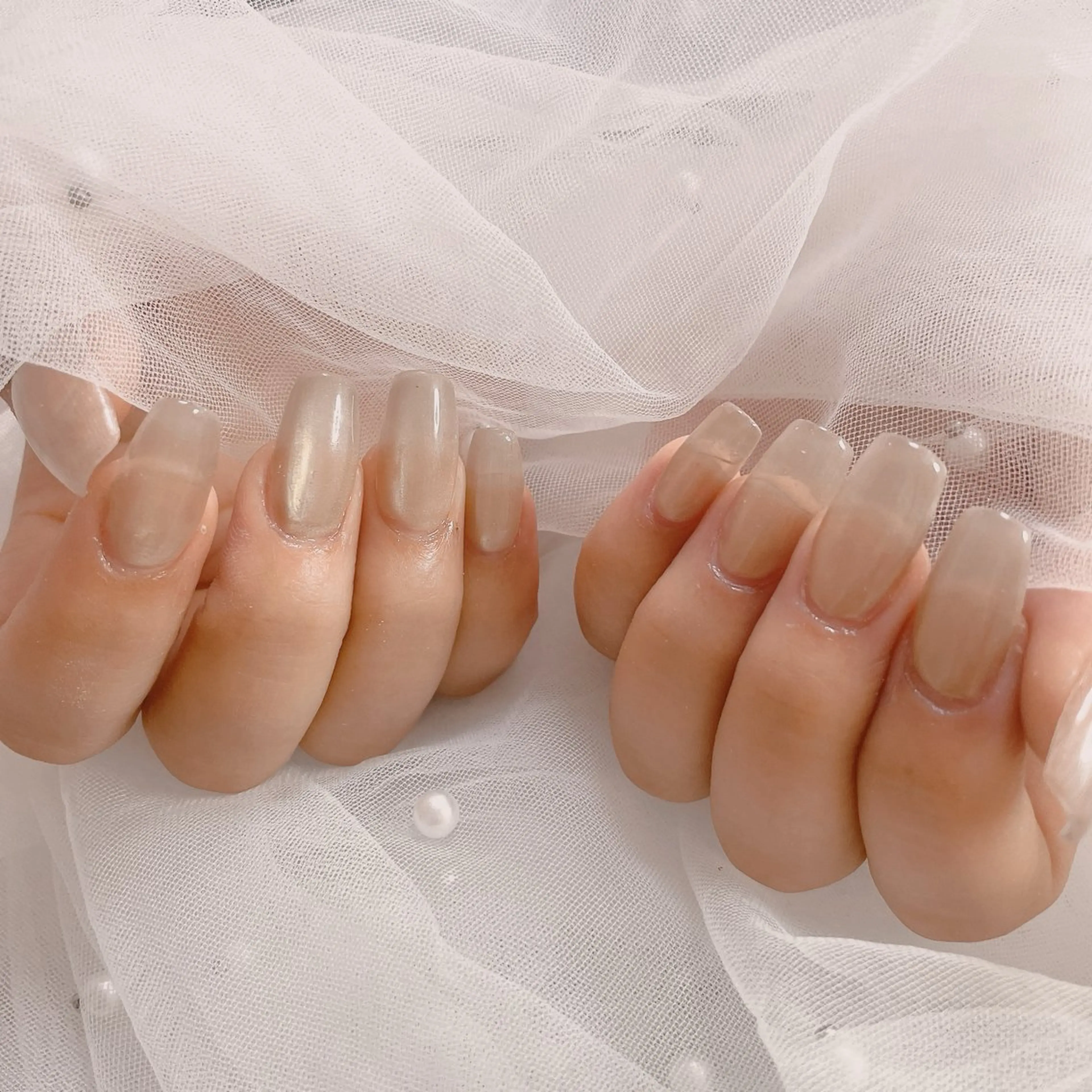 ネイル マグネットネイル ワンカラーネイル ハンドネイル なっちゃん所属・ネイルサロン なっちゃん(古千谷)のネイルデザイン