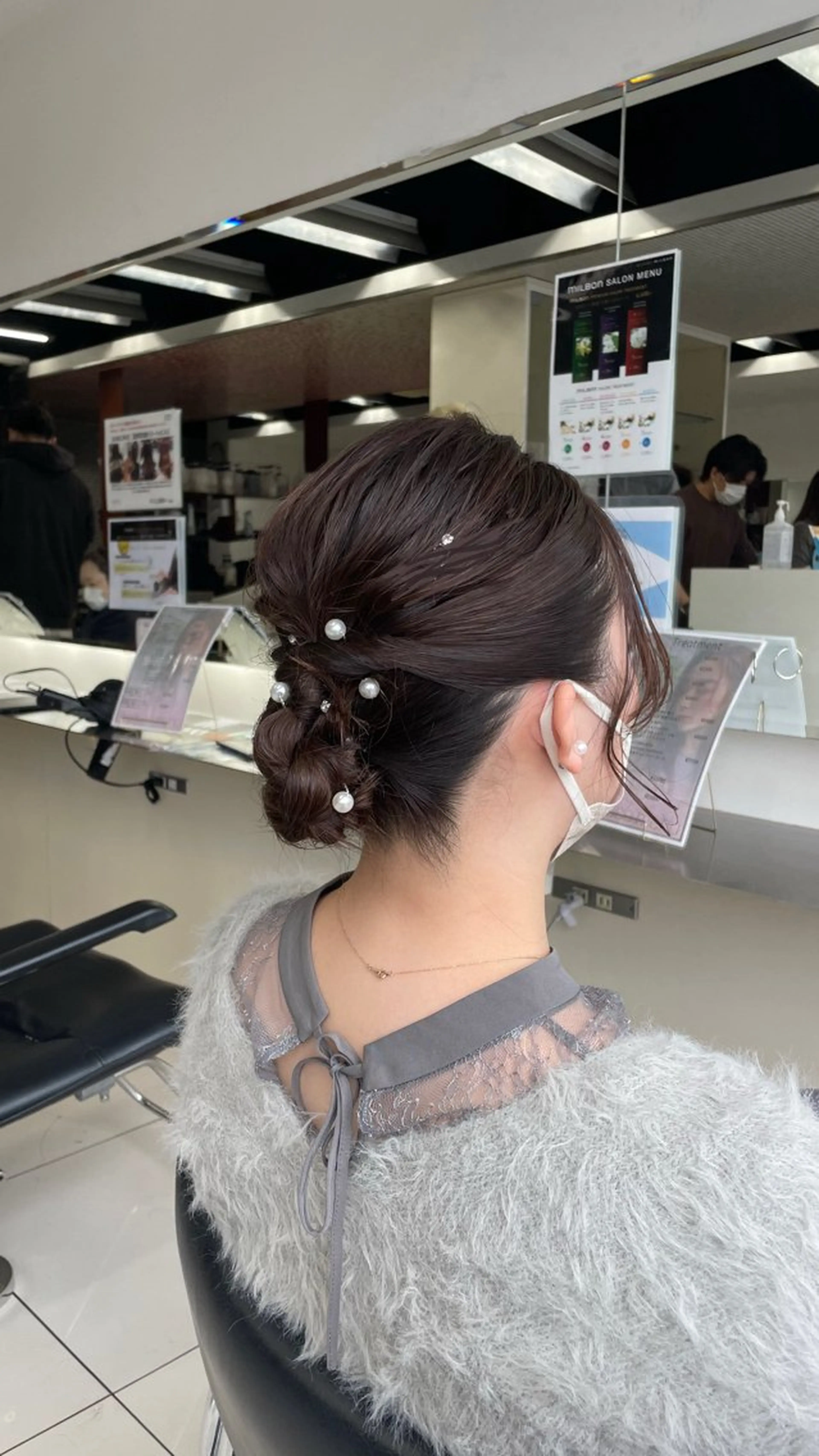 セミロング ヘアアレンジ カット ヘアセット 🎀ゆい🎀 髪質改善🎀のその他イメージ