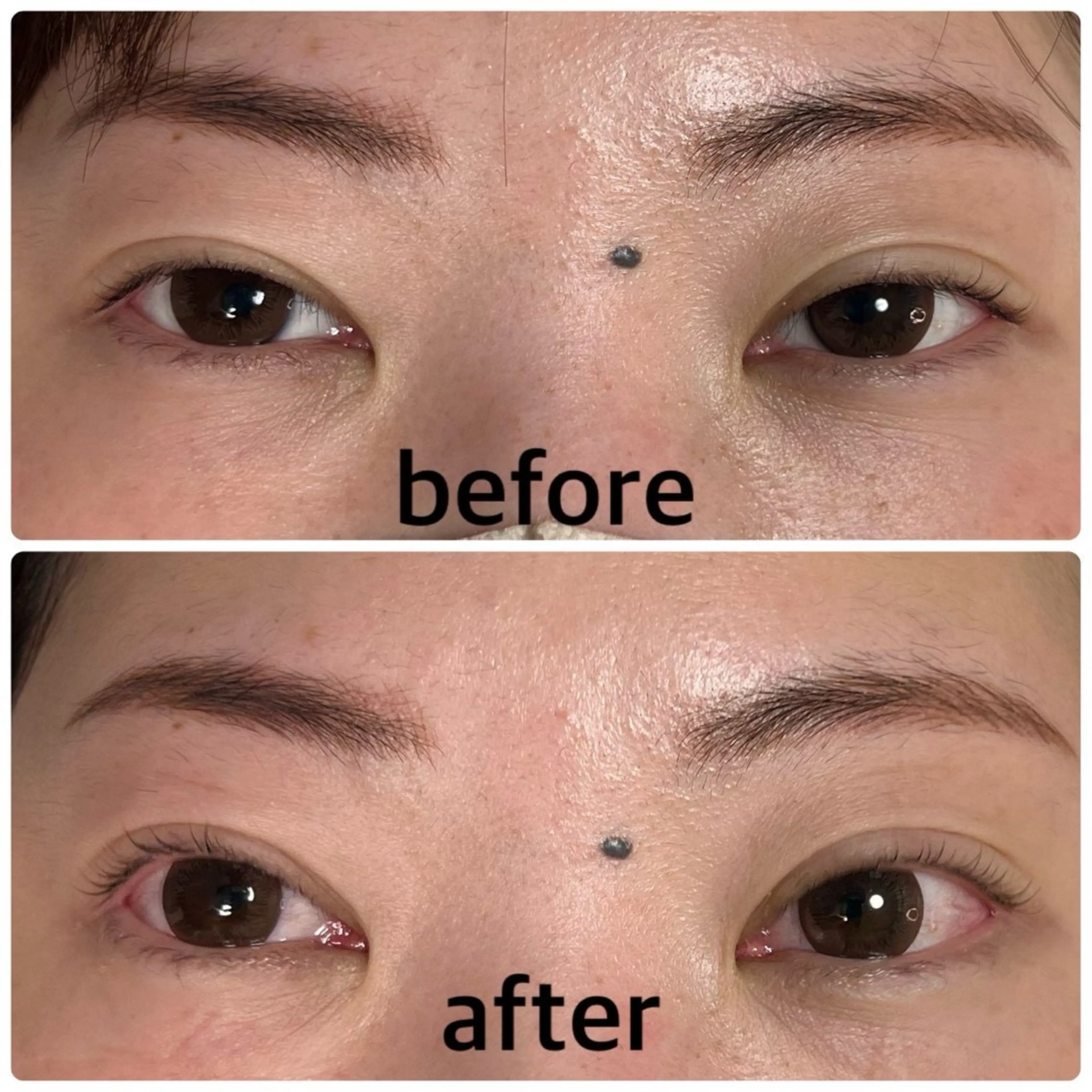 マツエク・マツパ マツパ 左右1ミリも狂わない 眉毛⭐︎Lillyのマツエク・マツパデザイン