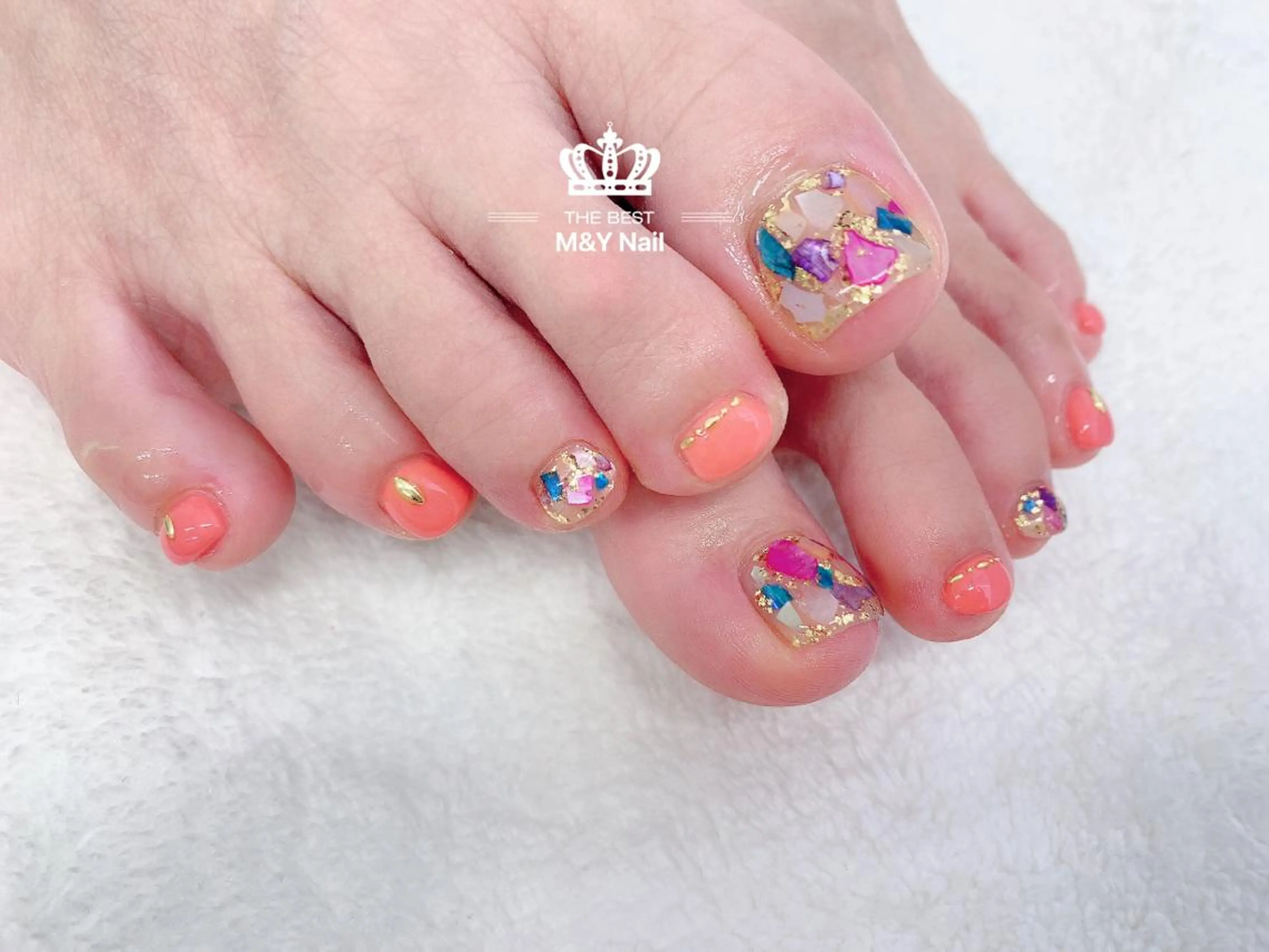 ネイル フットネイル M&Y NailSalonのネイルデザイン