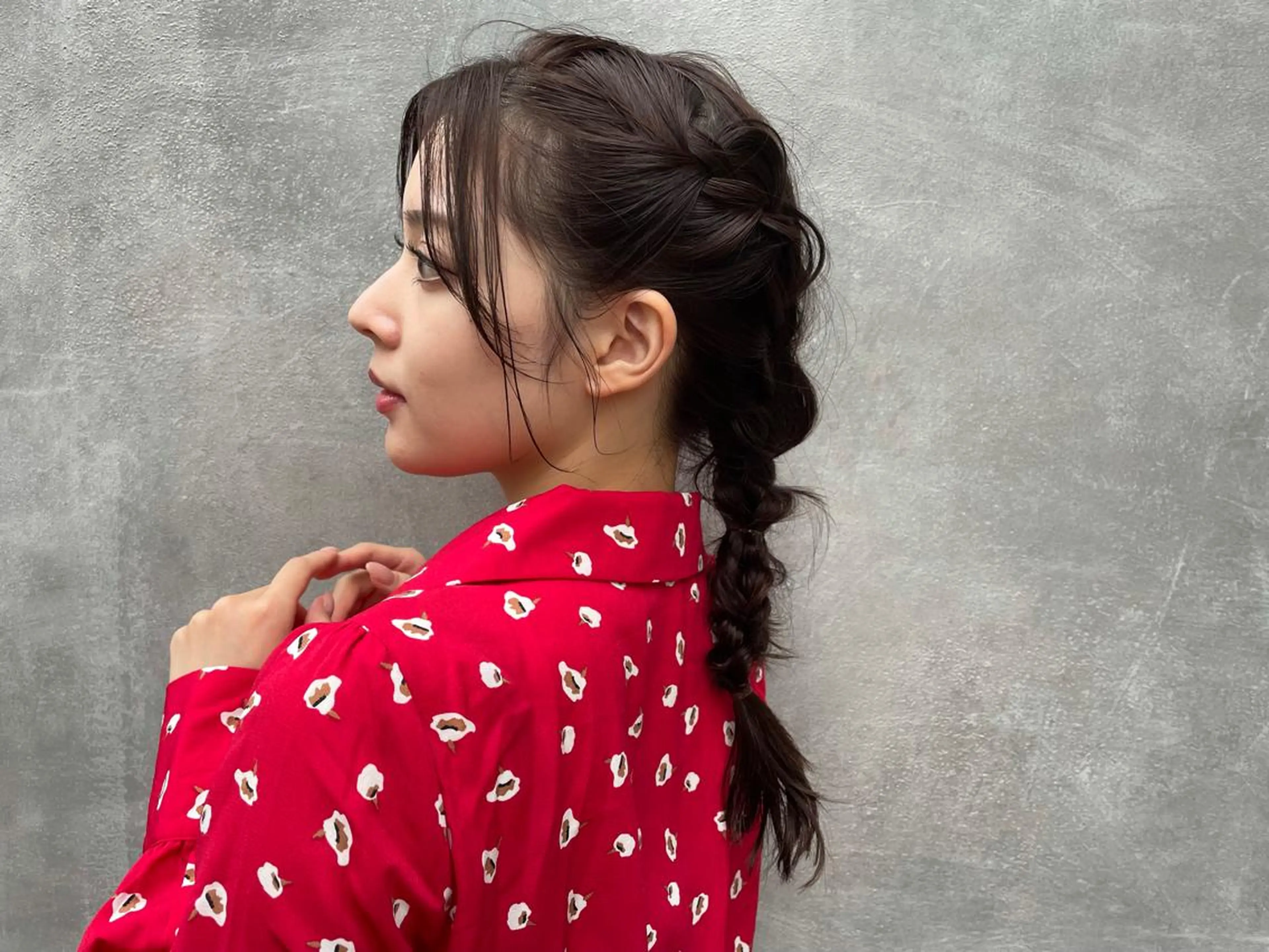 ロング ヘアアレンジ 青田 明日海のヘアスタイル