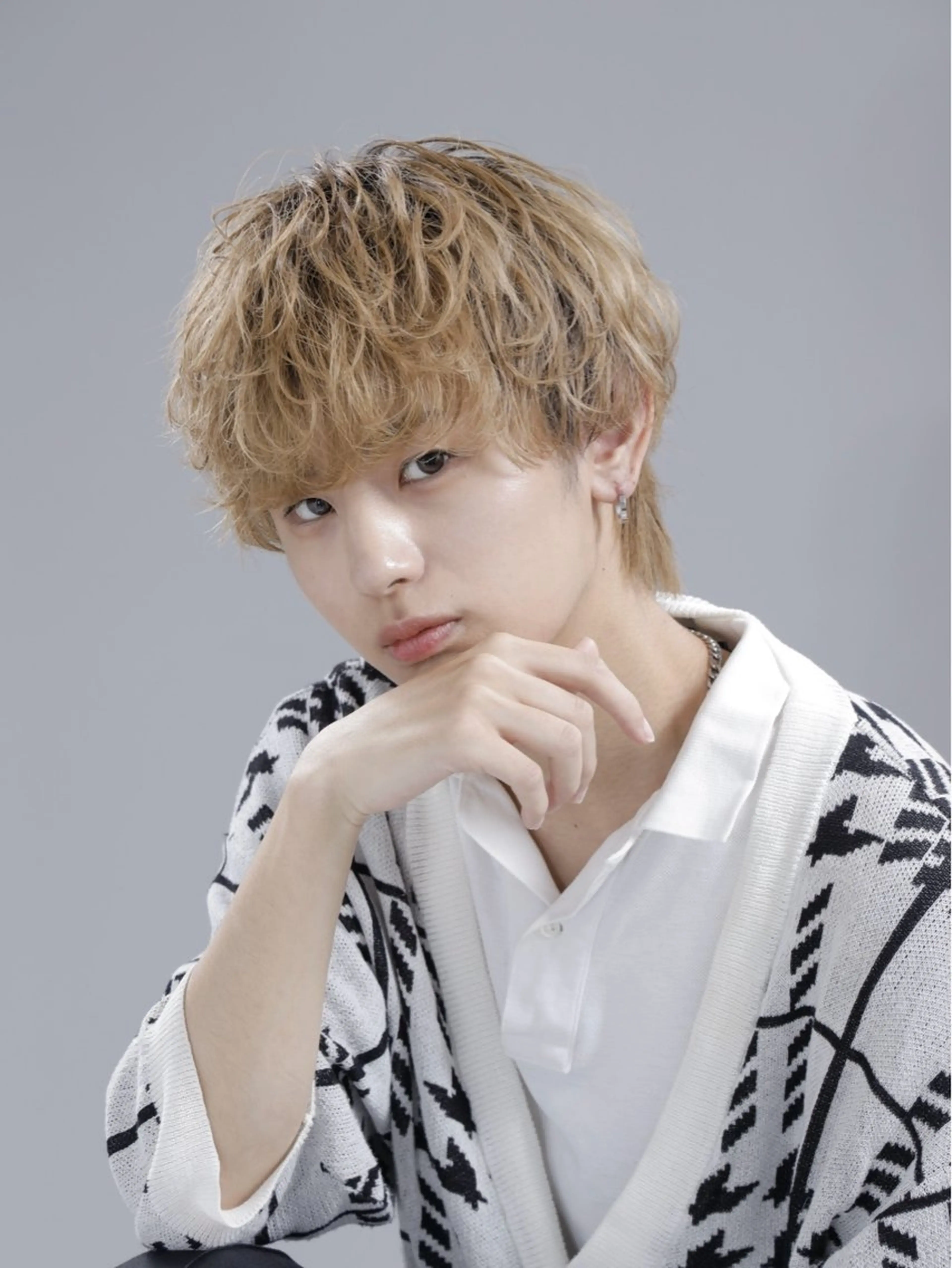 メンズカット＋ケアパーマの写真