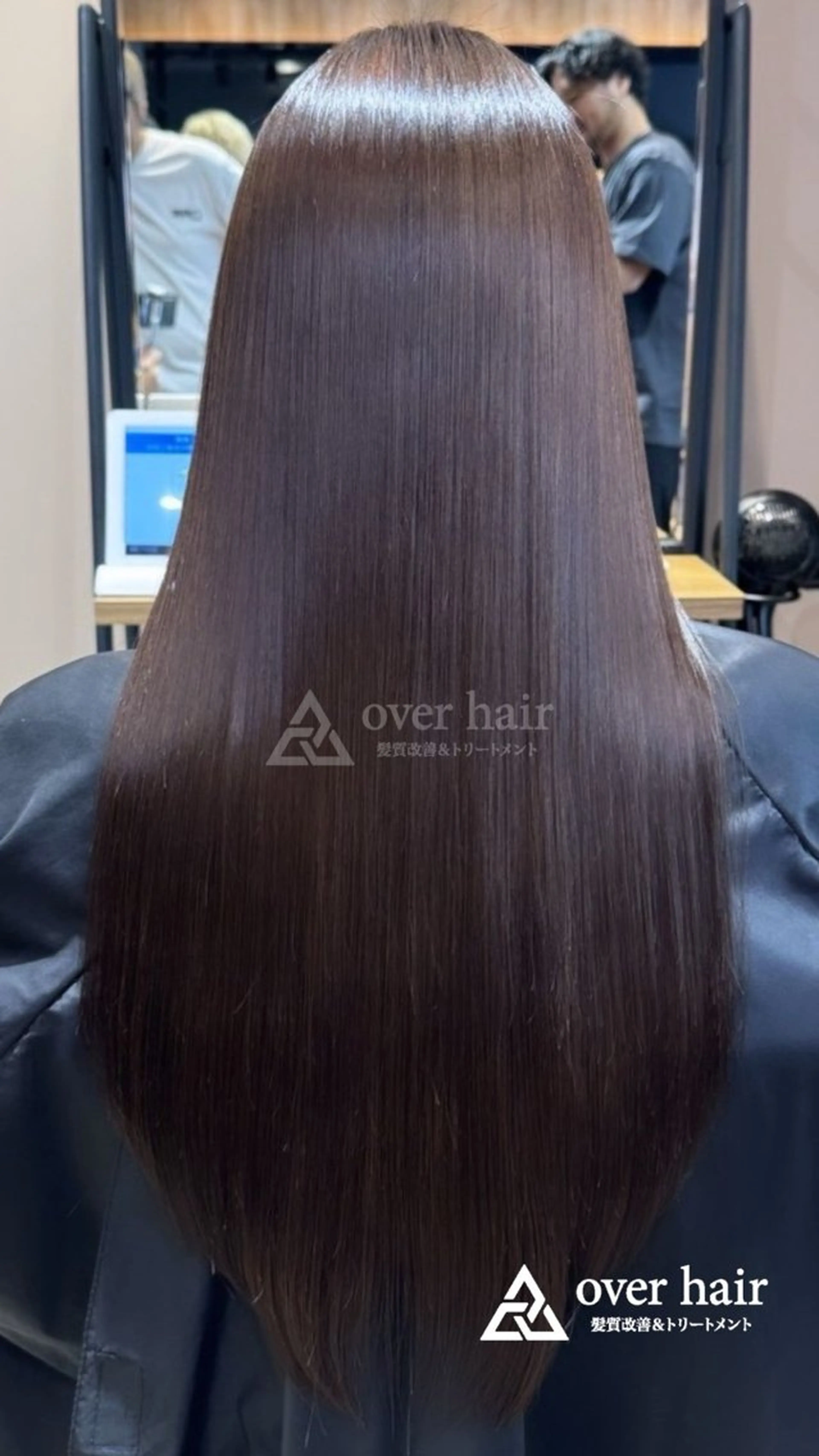 ロング カット ヘアカラー あらい みゆのヘアスタイル