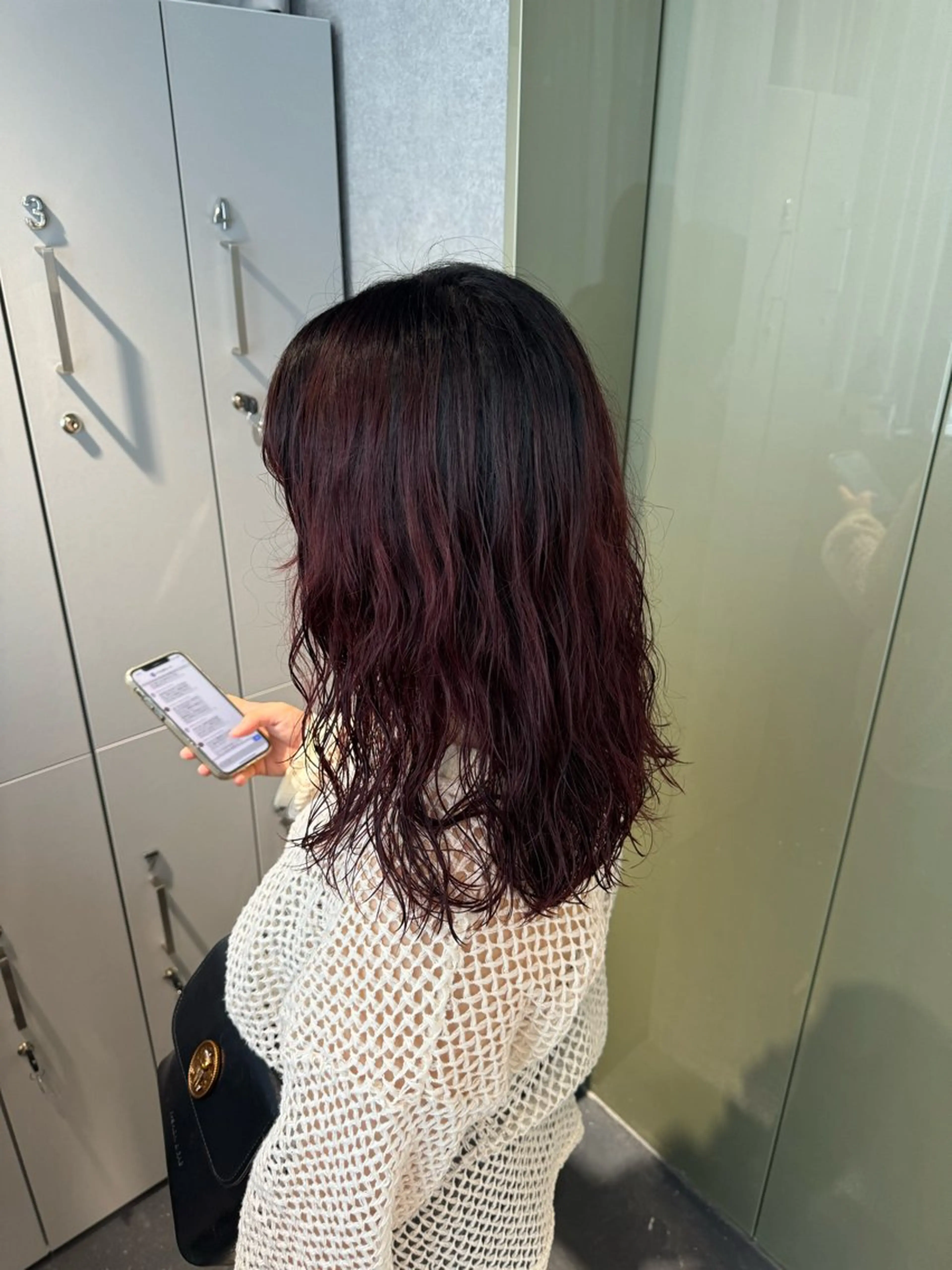 カラー レッドカラー icon所属・Ami / icon博多のヘアスタイル