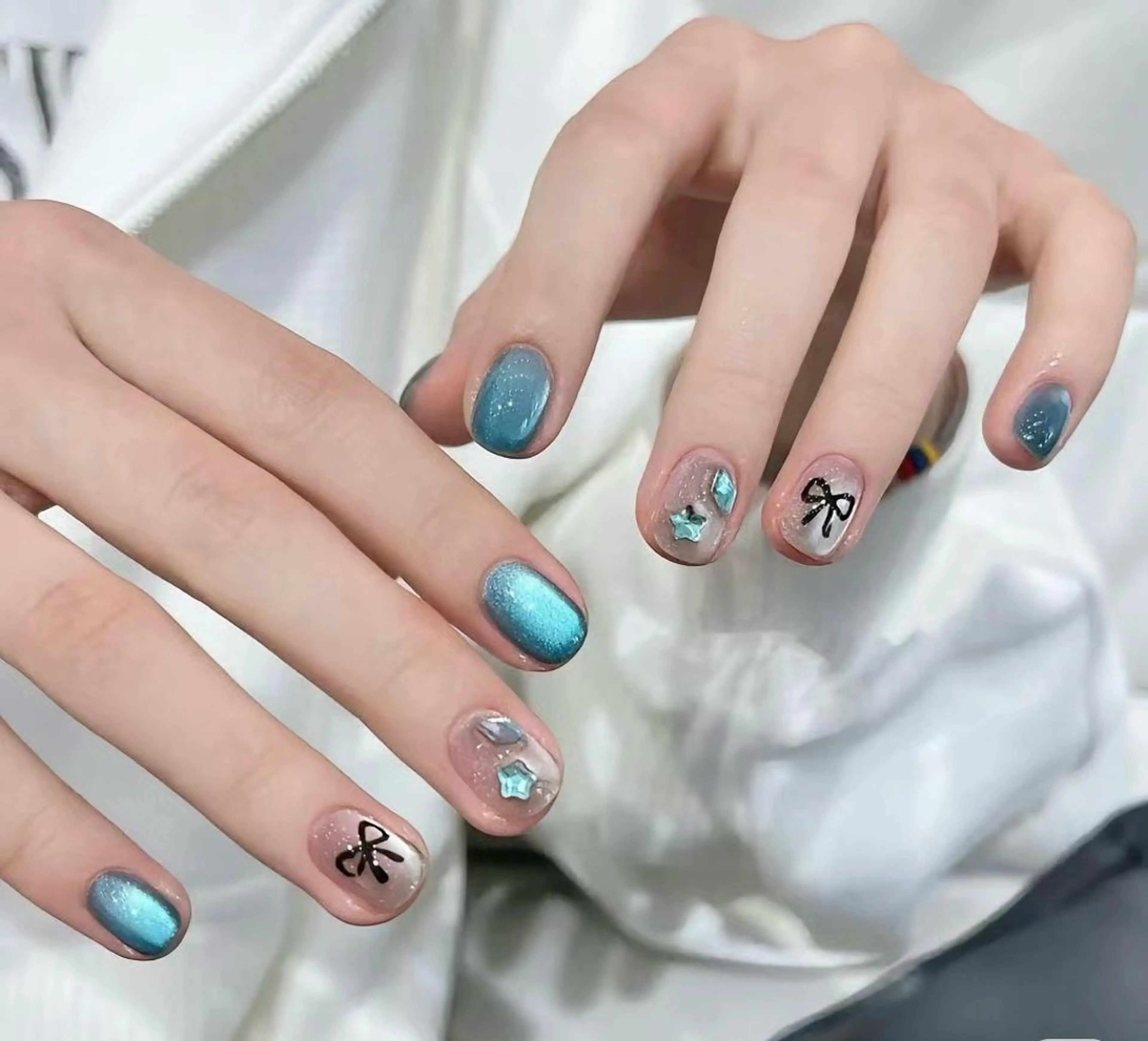 ネイル コネコネイルサロン モデル用のネイルデザイン