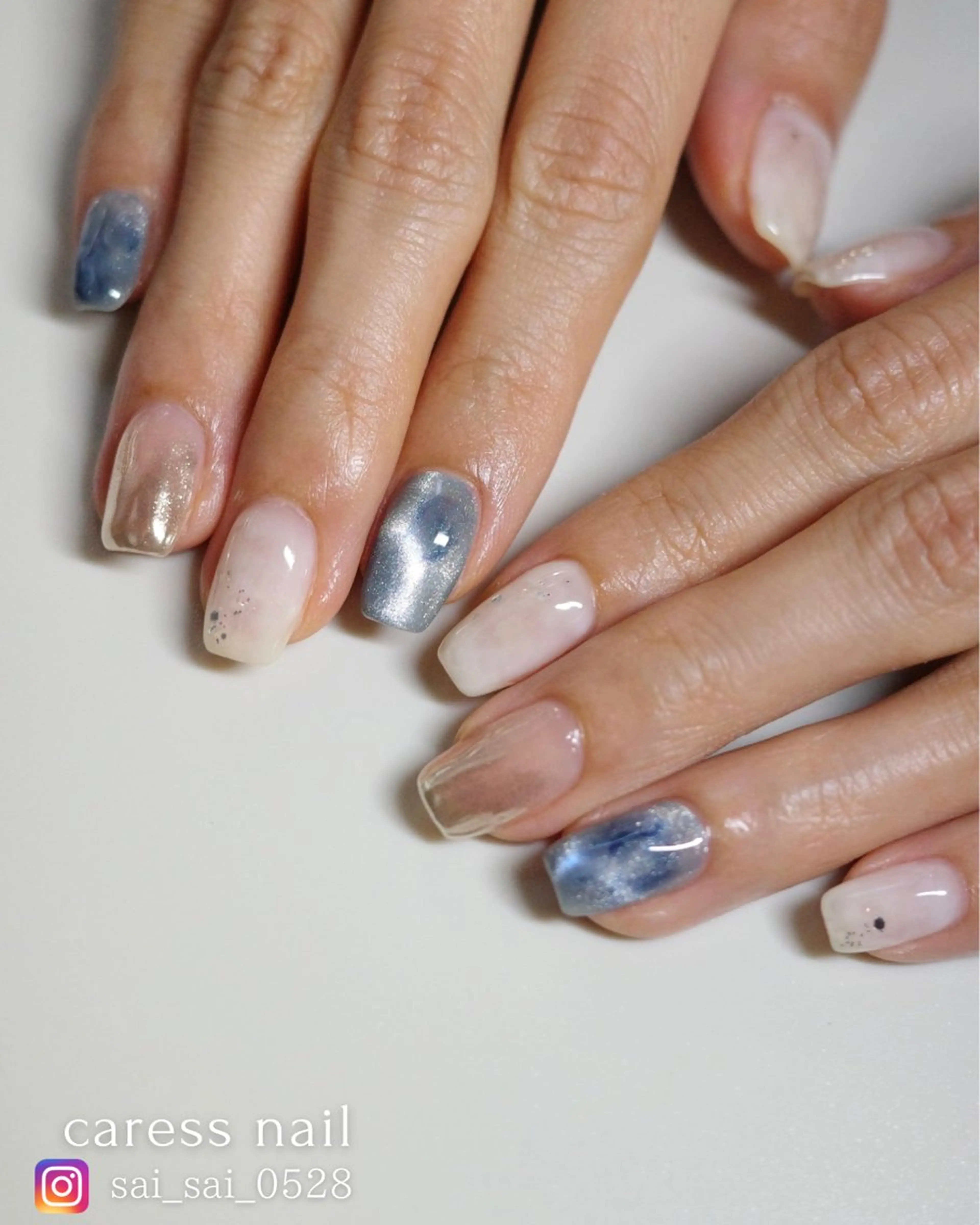 ネイル caress  nail カレスネイル　代々木上原所属・カレスネイル さいのネイルデザイン