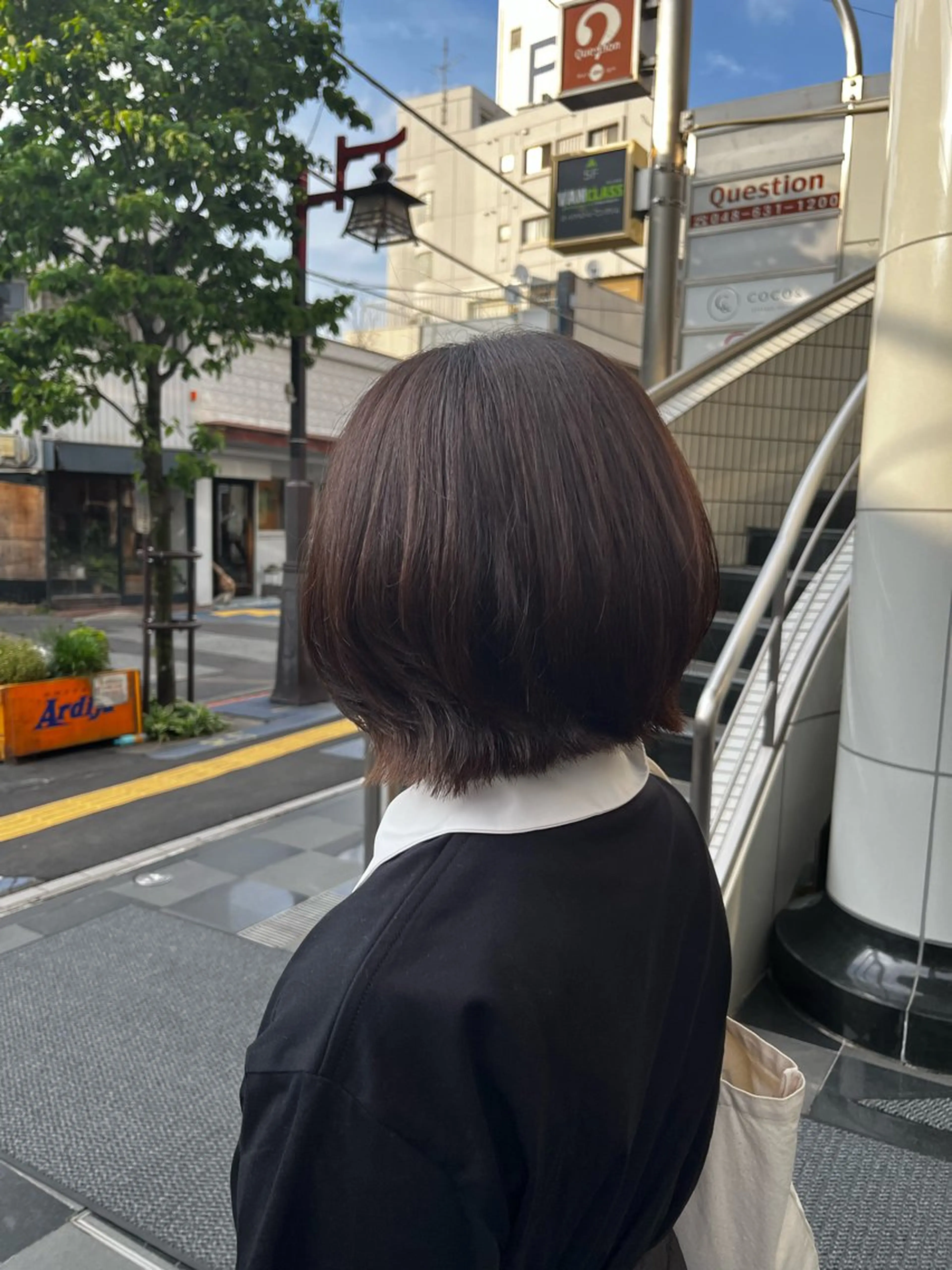 ショート カット トリートメント 西形 梨瑚のヘアスタイル