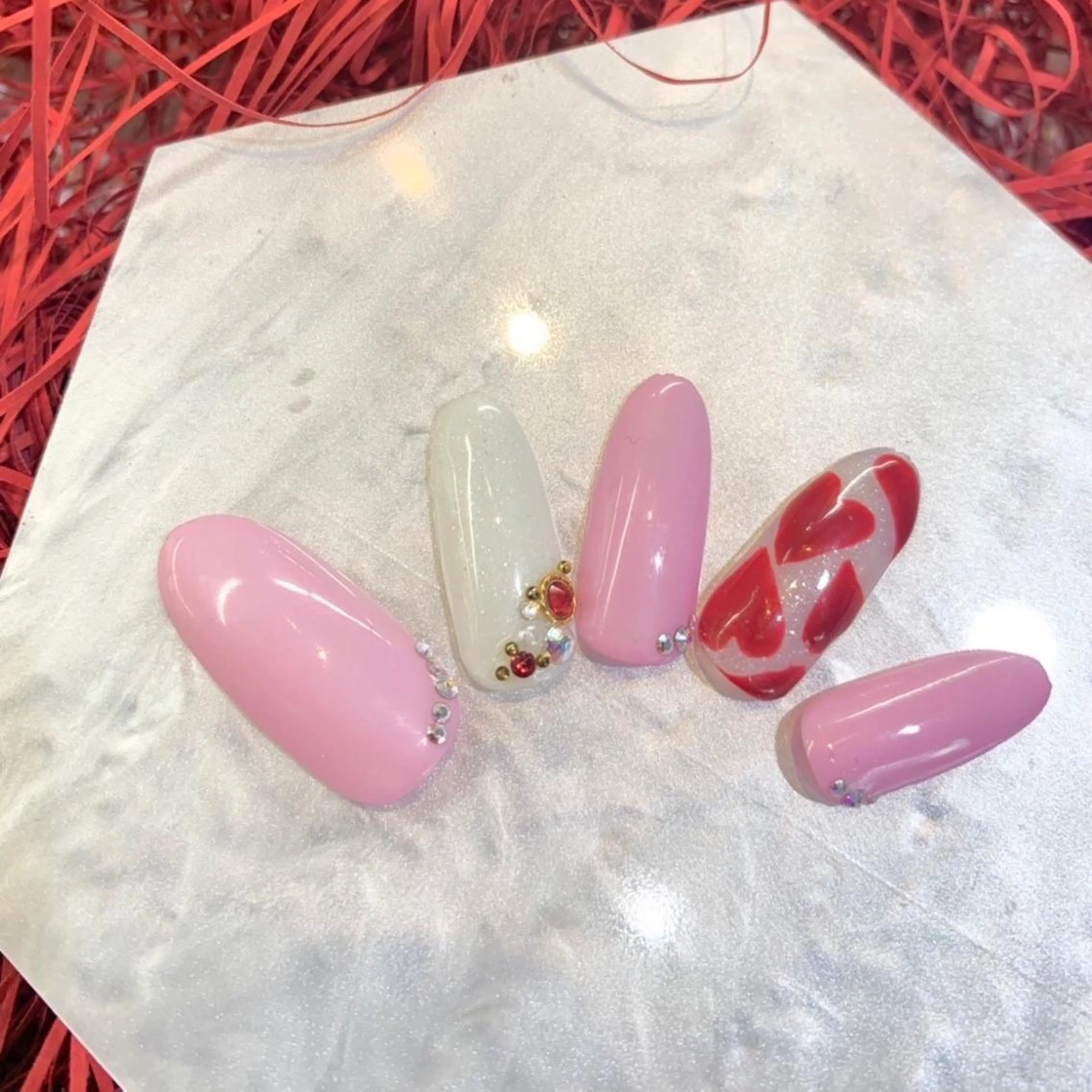 ネイル 練馬駅近ネイルラニ 不細工爪90分で美爪のネイルデザイン