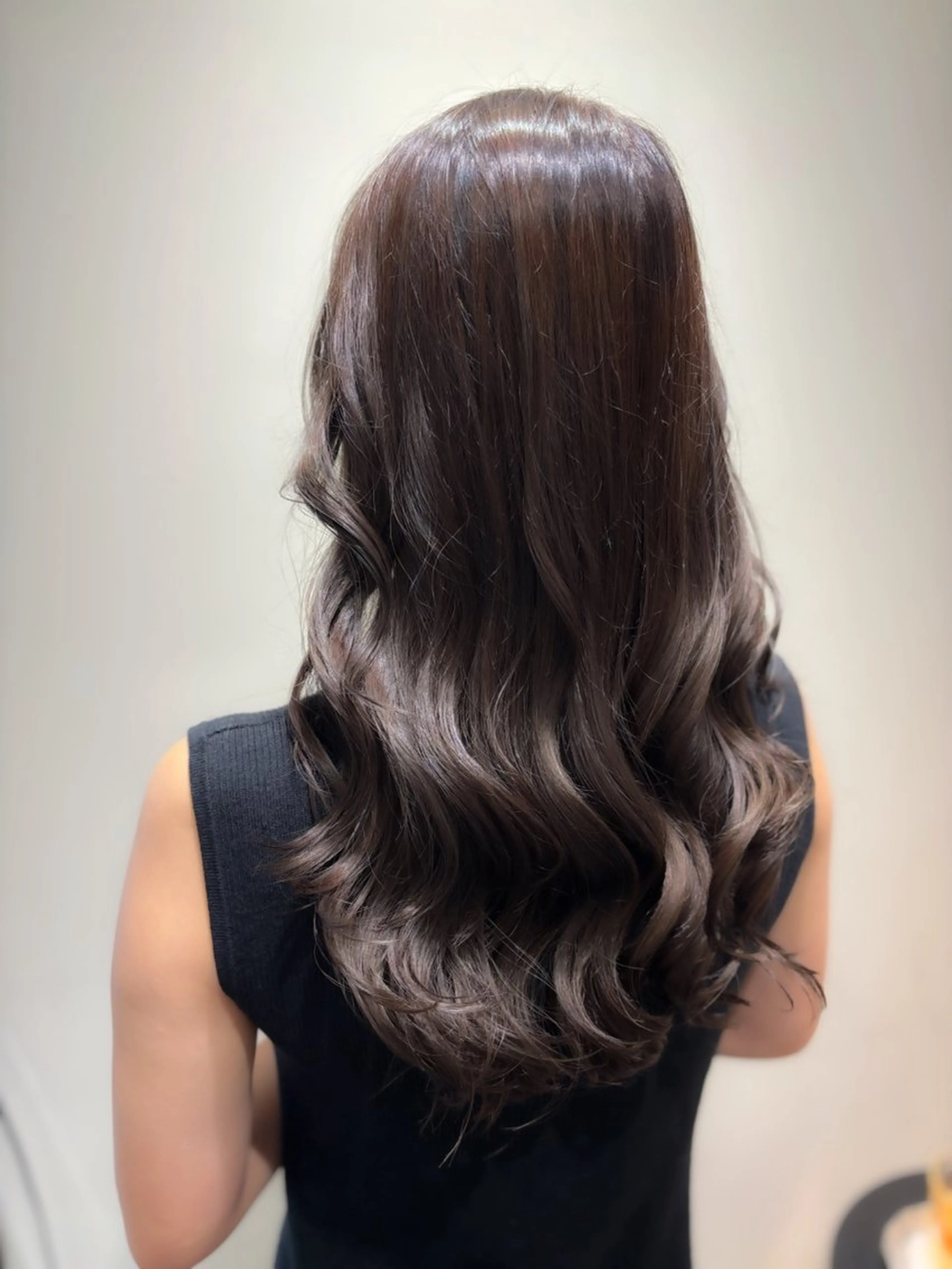 セミロング カラー グレージュ ヘアカラー ducha所属・DUCHA Tomida naoのヘアスタイル