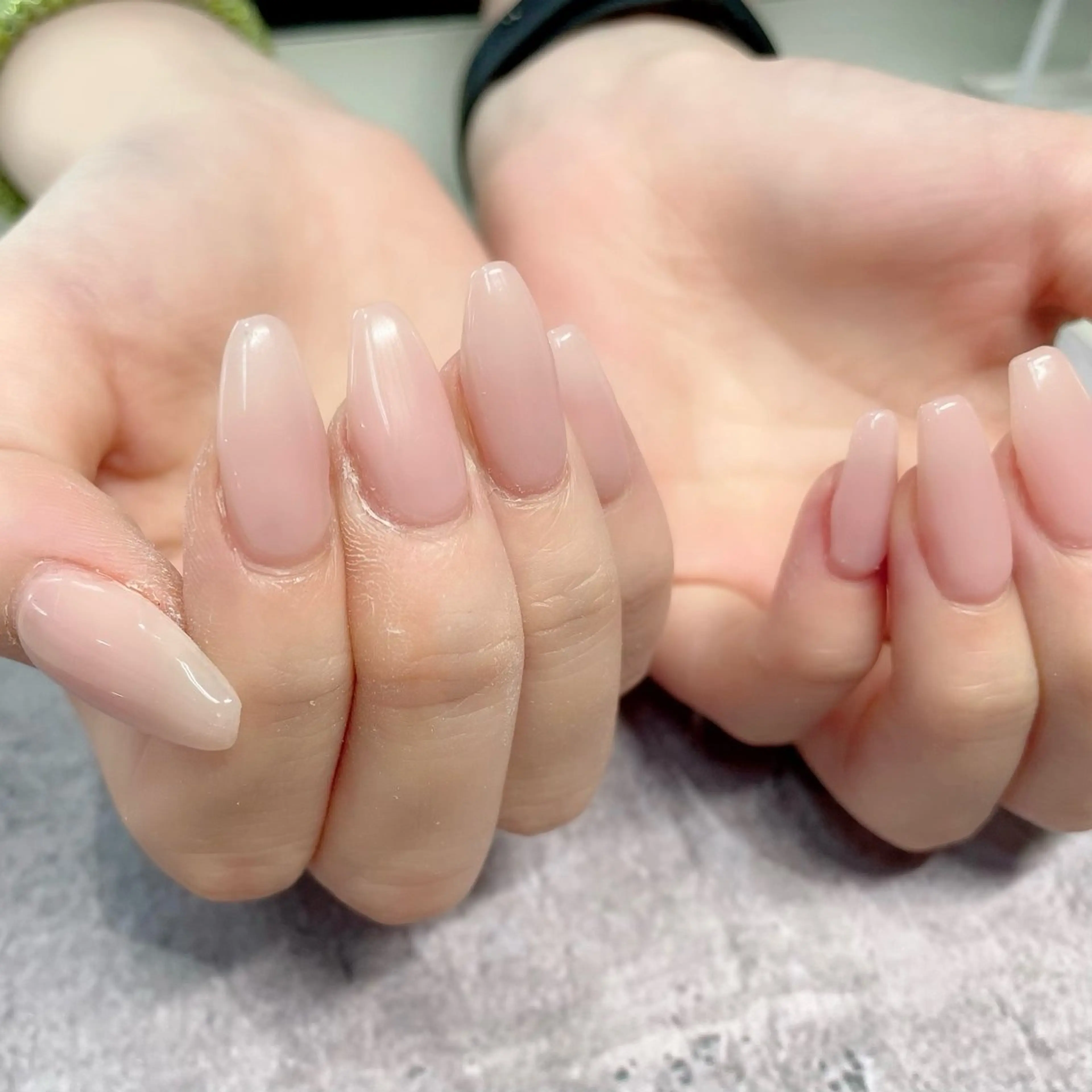 ネイル ワンカラーネイル 井上 知美のネイルデザイン