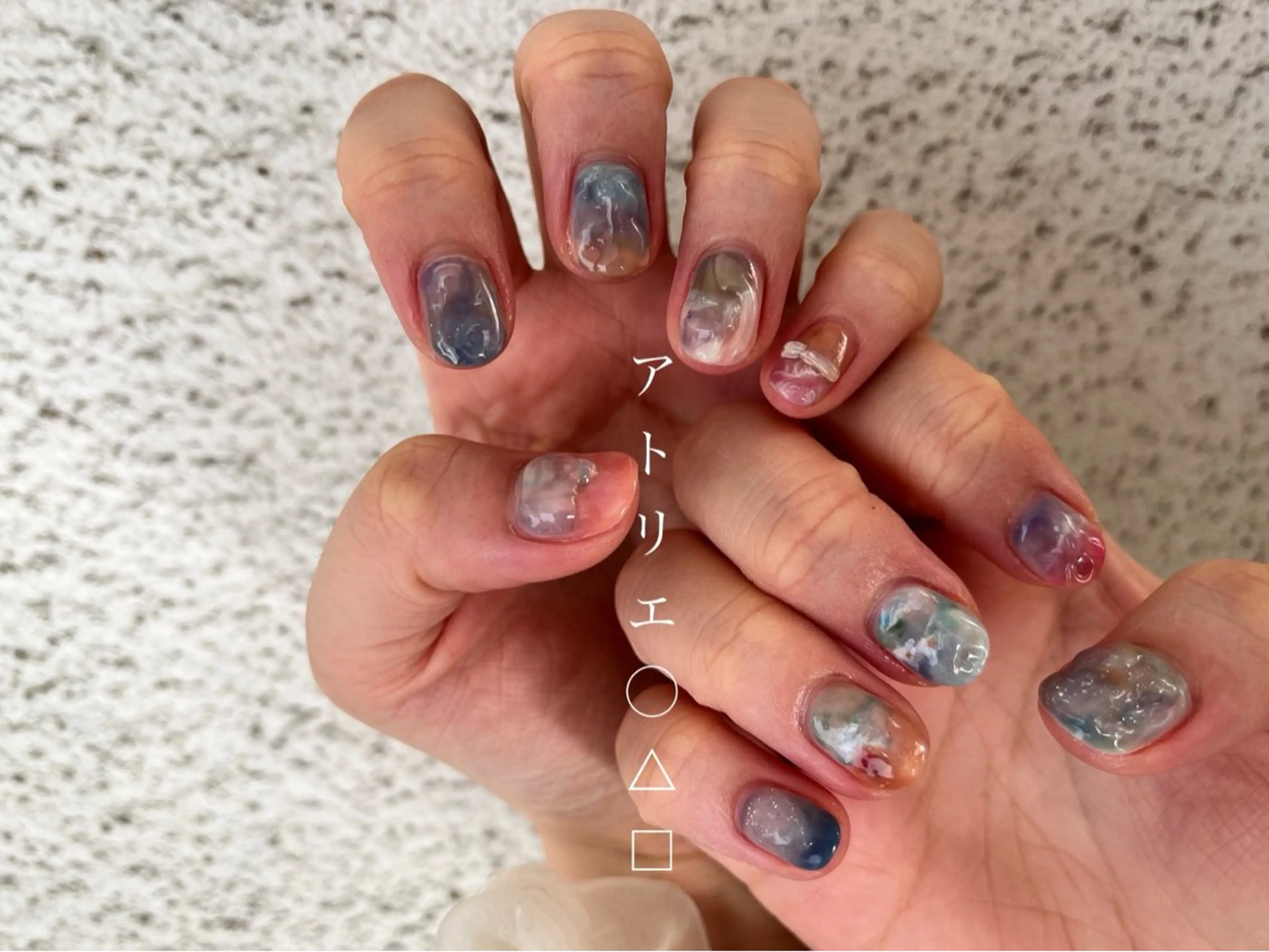ネイル ハンドネイル アトリエ ○△□のネイルデザイン