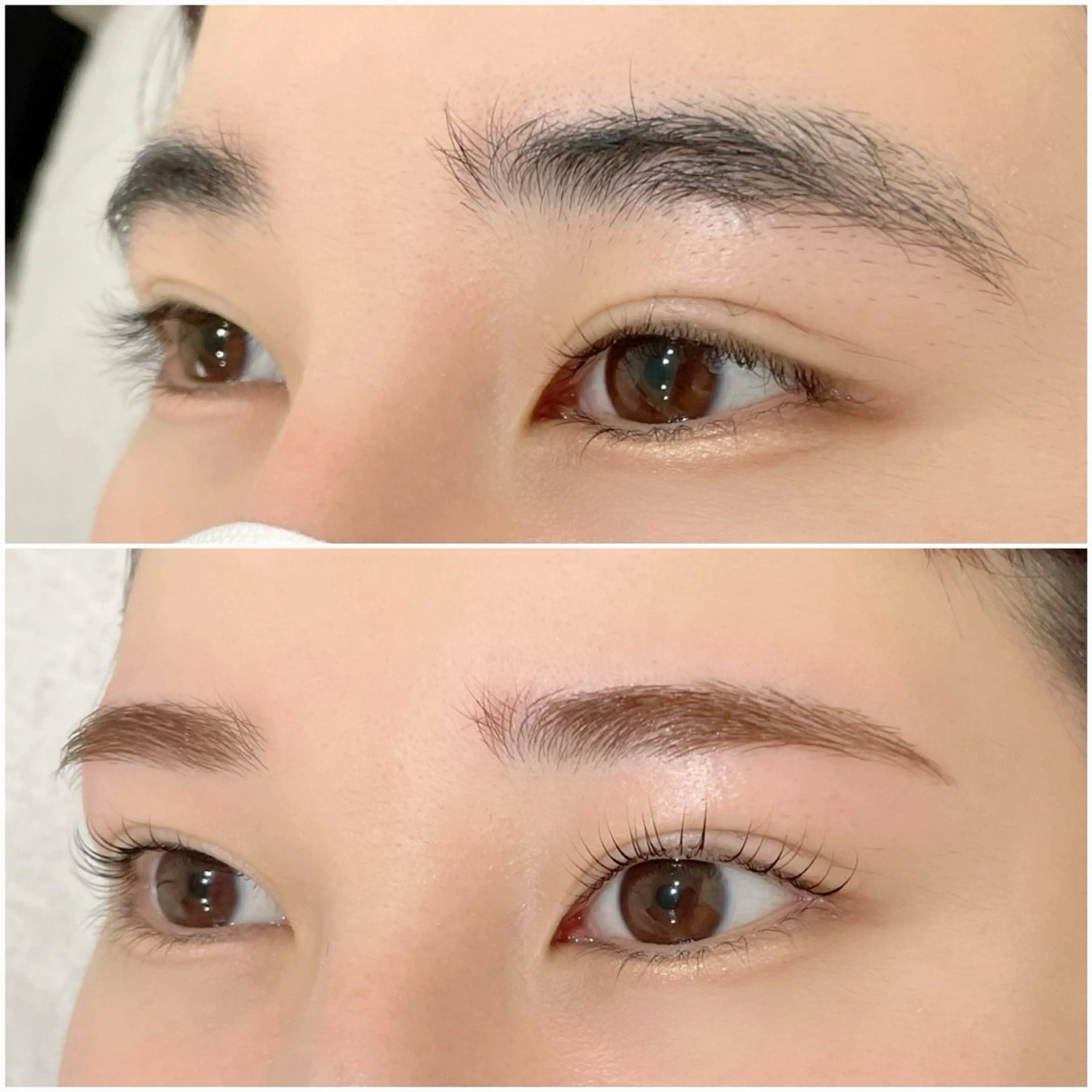 🎍平日限定🎍🉐美眉アイブロウWax＋カラー🩵＋パーマ(パリジェンヌorパーマ選択可)1日1名様限定❣️の写真