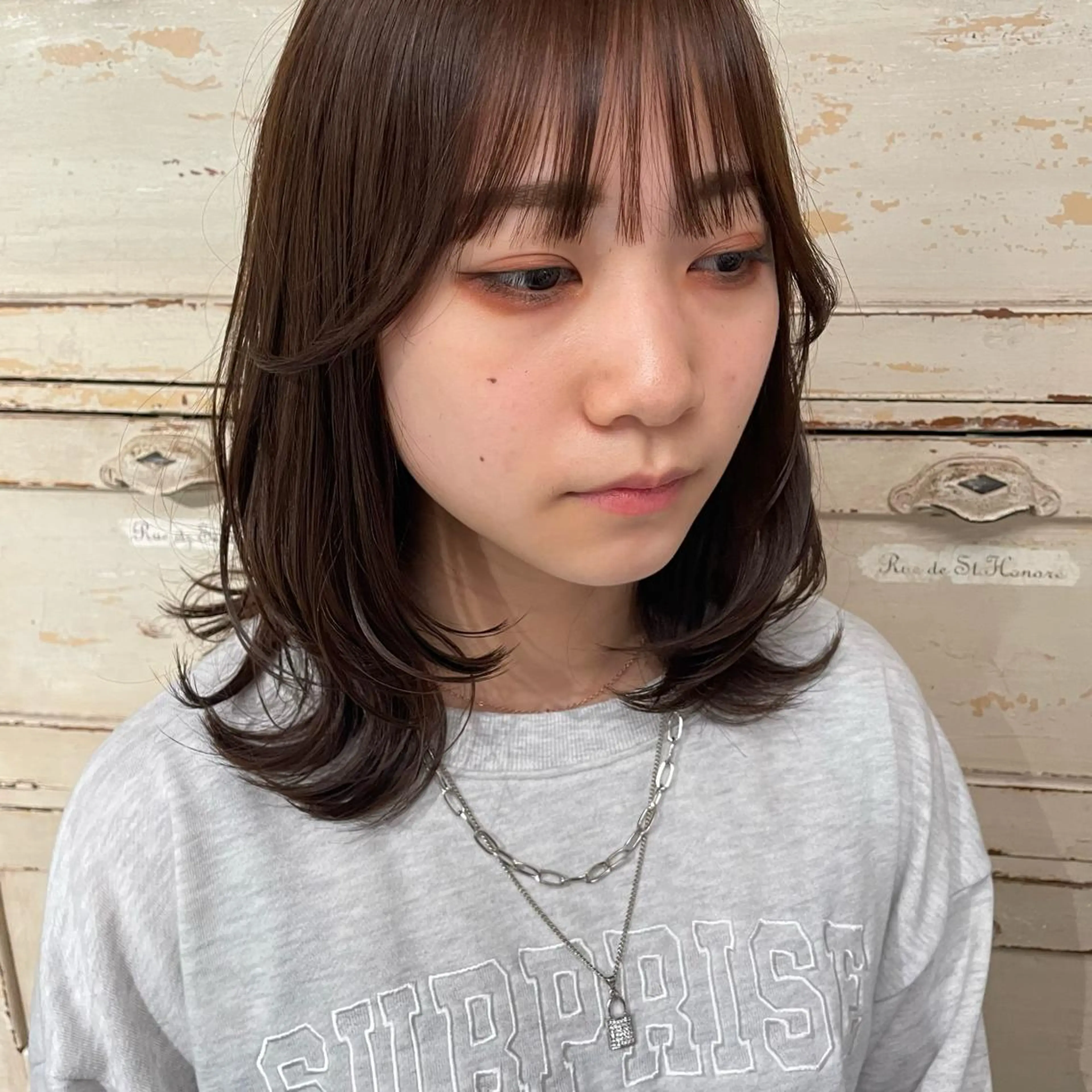 ミディアム RorriM natsuのヘアスタイル