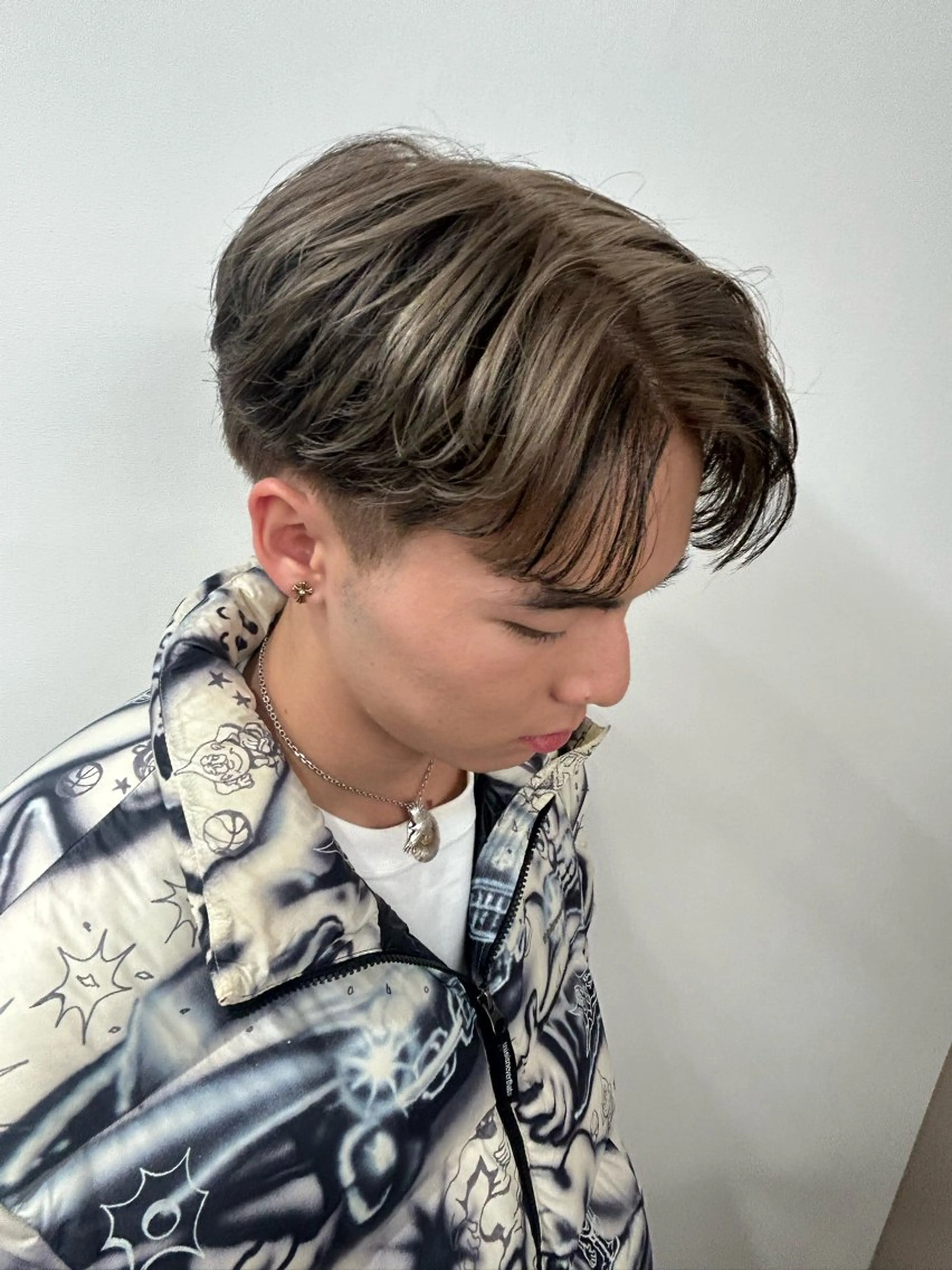 カラー パーマ メンズ 塚内 将哉のヘアスタイル