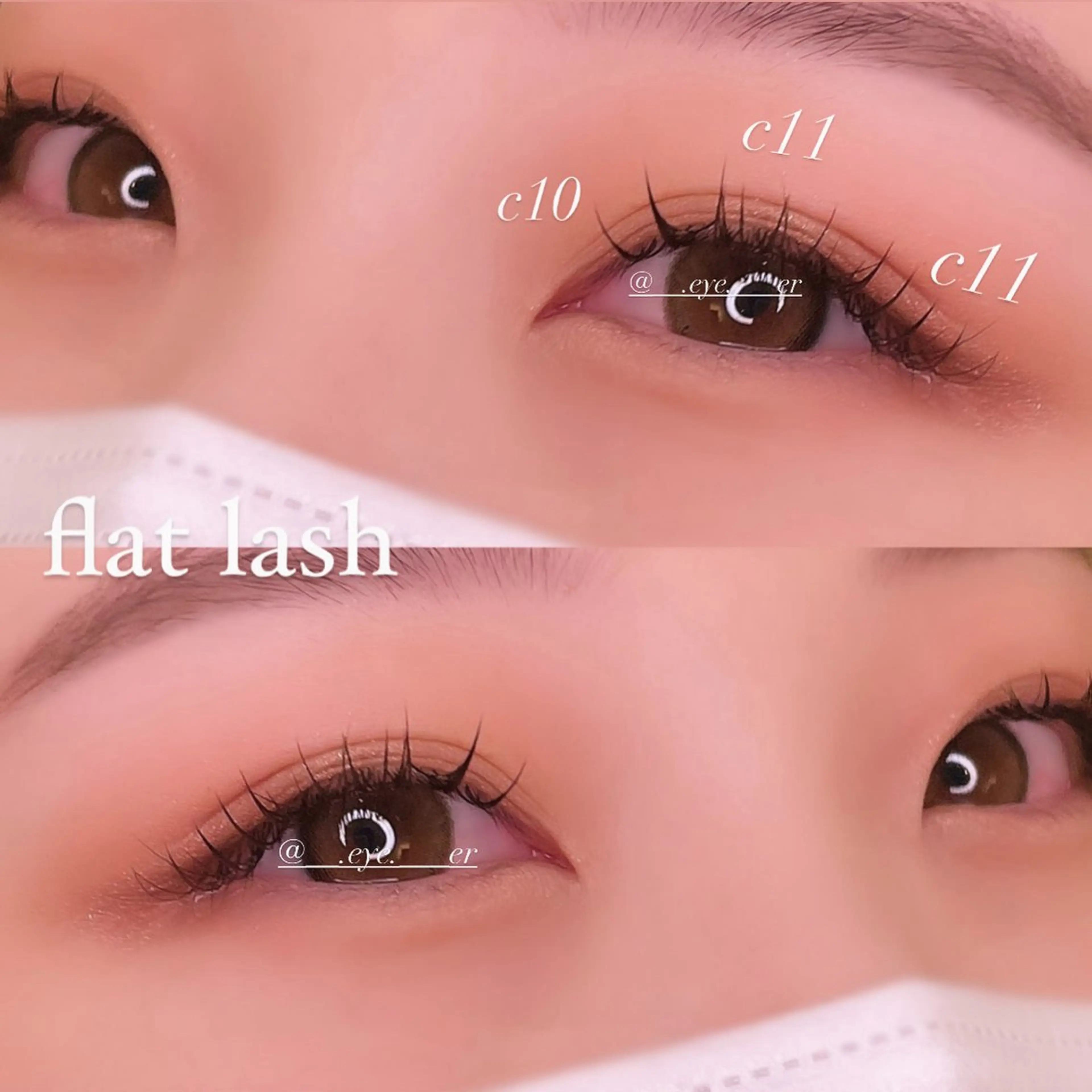 マツエク・マツパ LAUREL川崎店 ERIKO🐰束感♡のマツエク・マツパデザイン