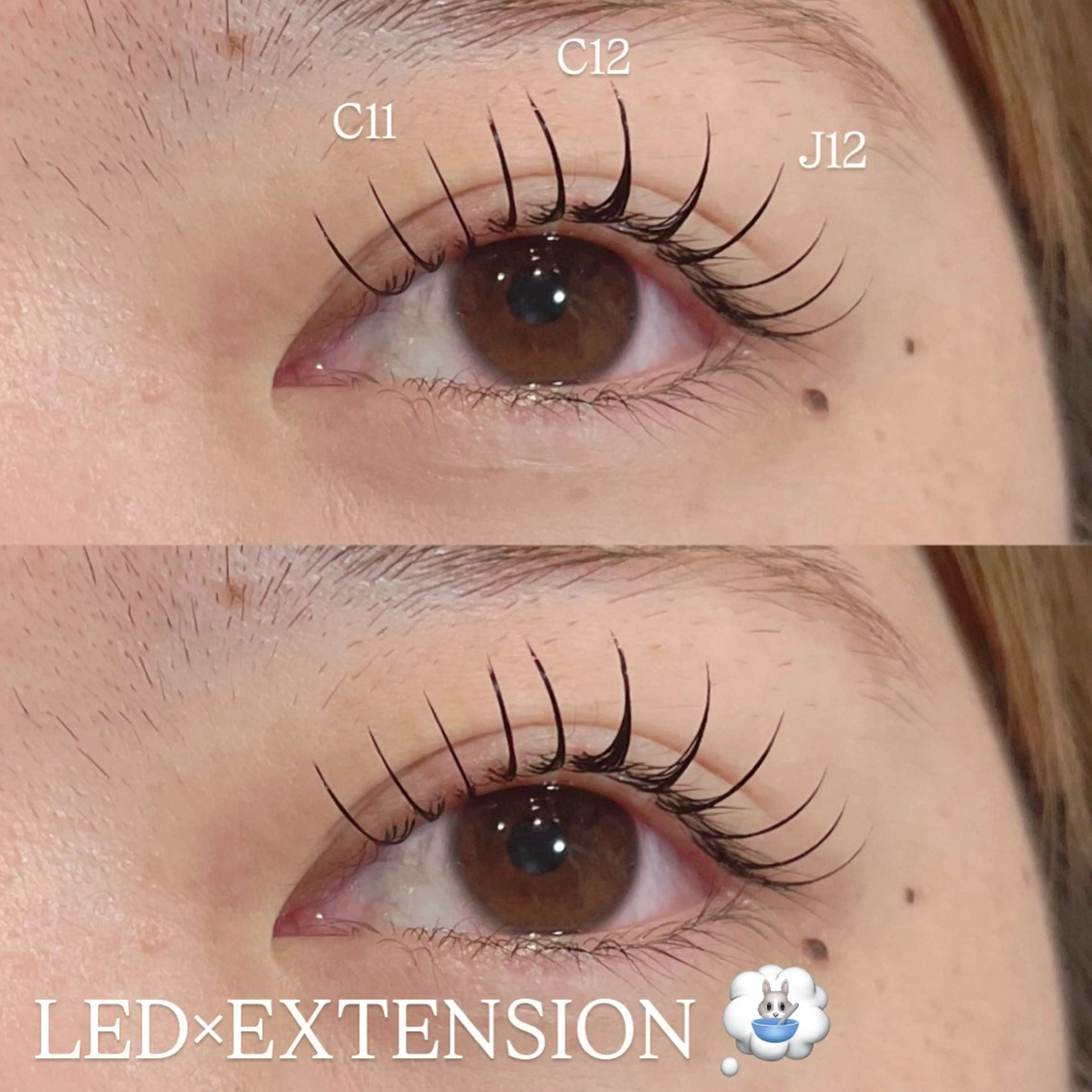 マツエク・マツパ フラットラッシュ マツエク yume ⋆꙳𝜗𝜚꙳.*‬の眉毛・アイブロウイメージ