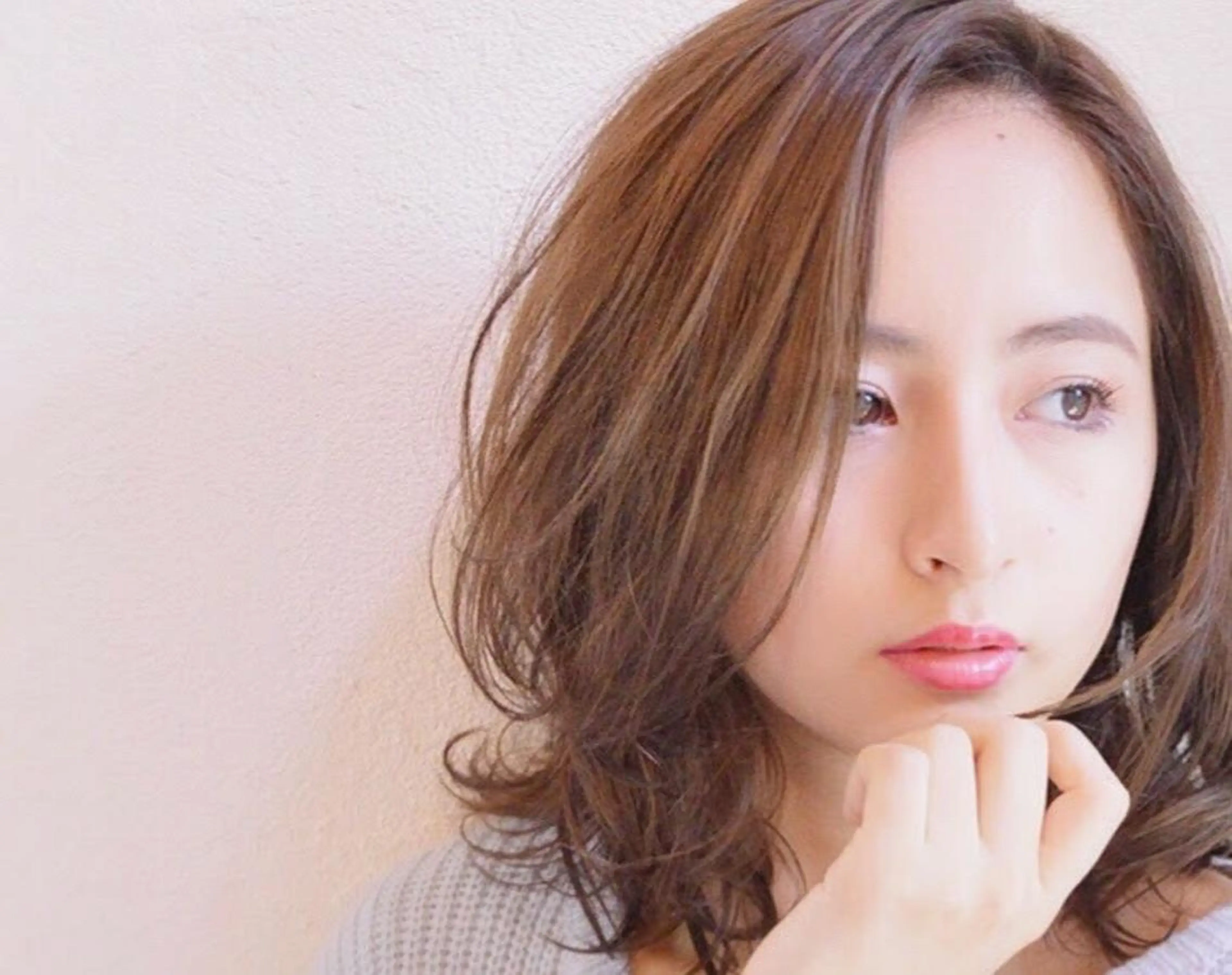 ミディアム カラー パーマ 小顔ショート✁ ⁂Yukari⁂のヘアスタイル