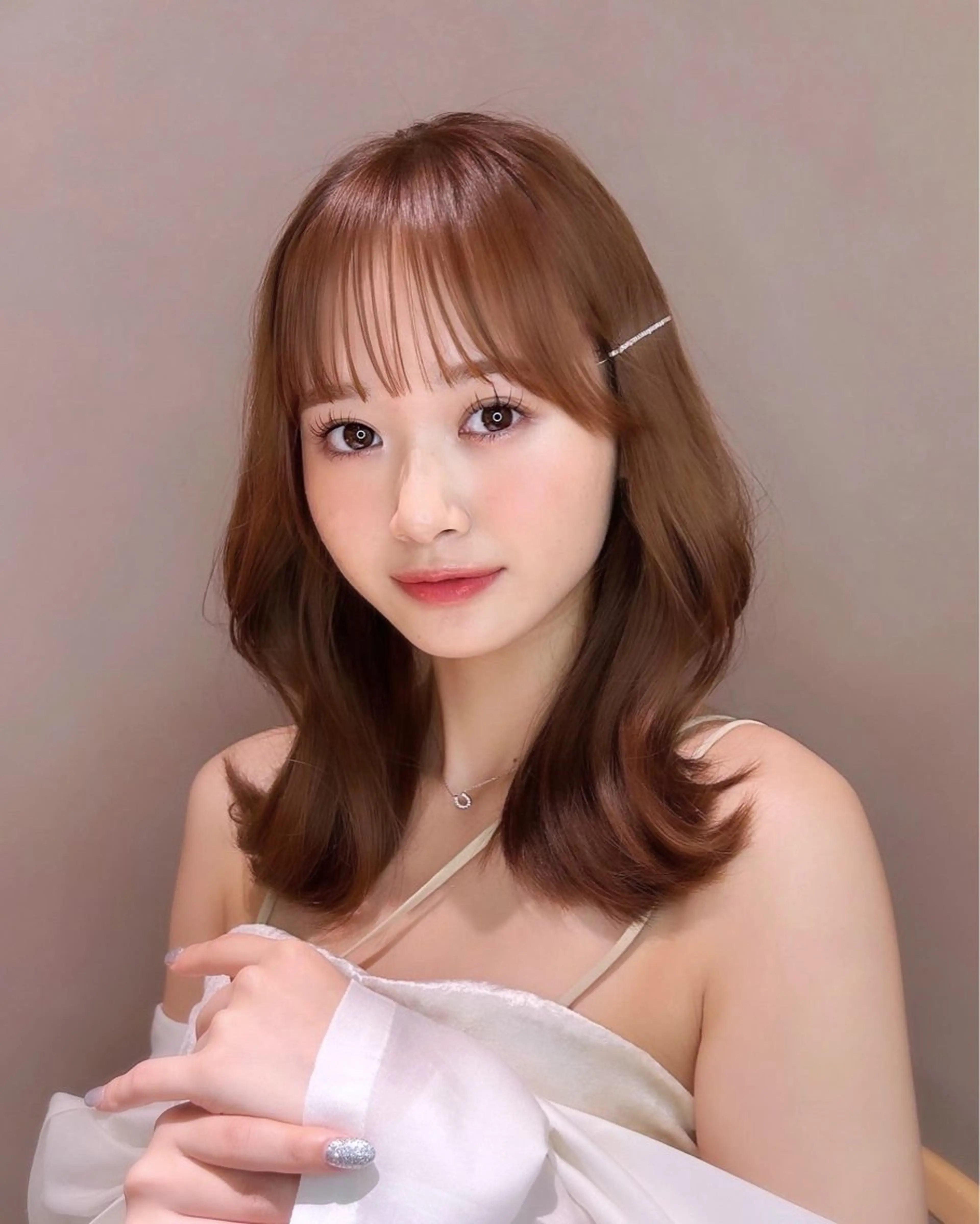 ミディアム レイヤーカット ミディアムヘア Chifumiのヘアスタイル